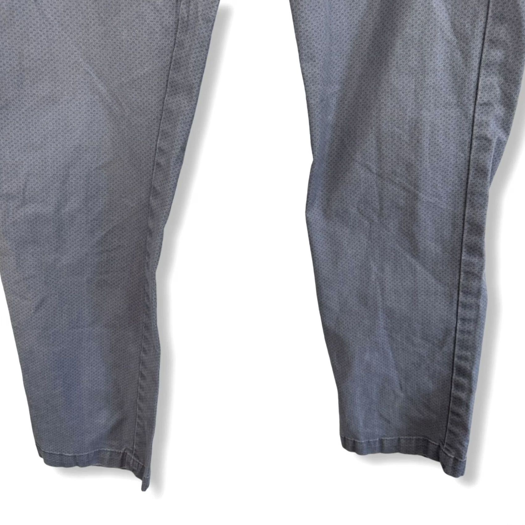 Banana Republic Banana Republic Mens Dress Pants Grey Black Dots Cotton Blend 34x32 Straight Flat Front Pockets Dress Pants Mens Regular Size Type Regular Size US 34 / EU 50 - 6 Thumbnail