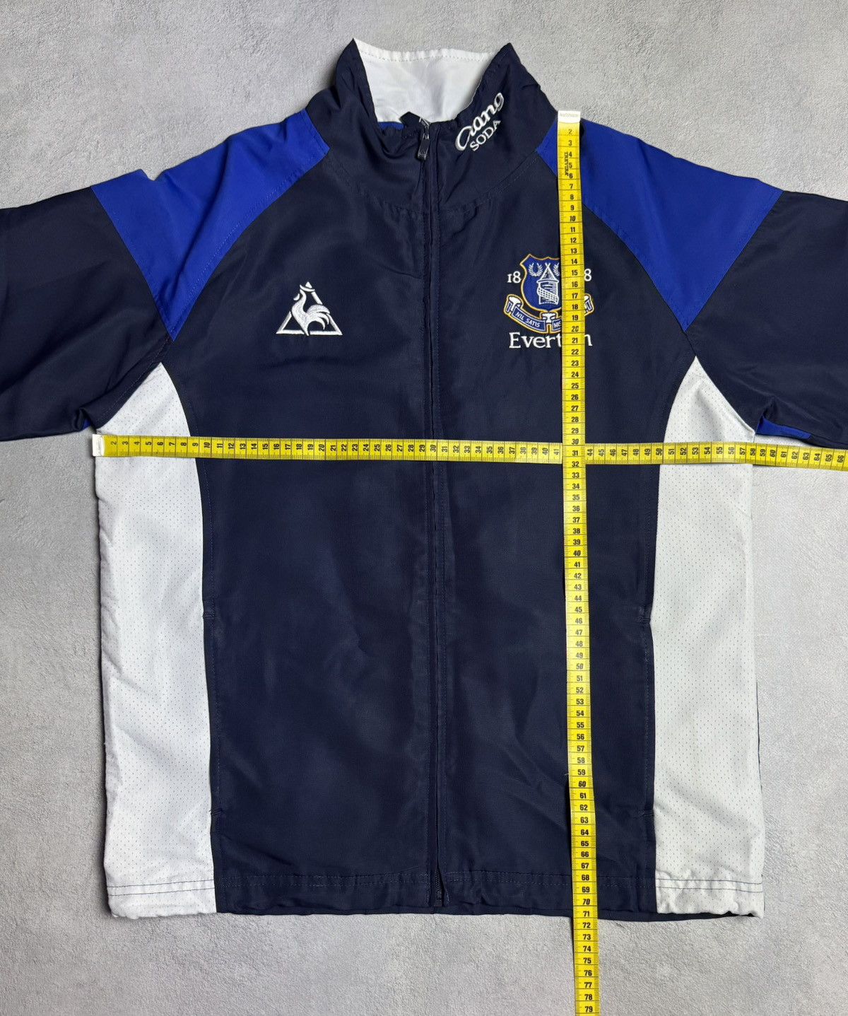 Le Coq Sportif Everton 2009/10 Football Soccer Track Jacket Le Coq Sportif Size US M / EU 48-50 / 2 - 16 Thumbnail