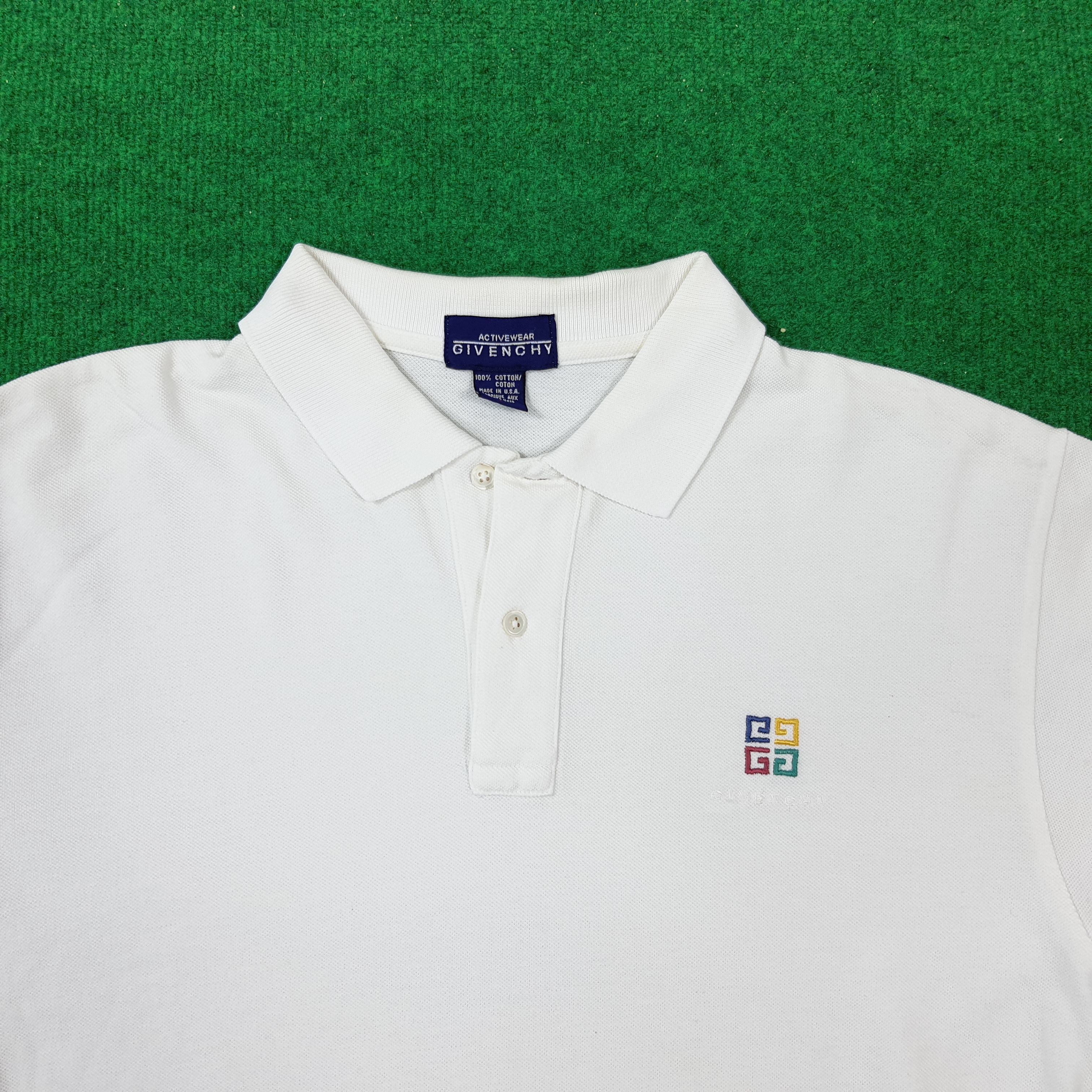 Givenchy × Vintage Vintage Givenchy Luxury Brand Designer Polo Shirt C196N60 Size US L / EU 52-54 / 3 - 2 Thumbnail