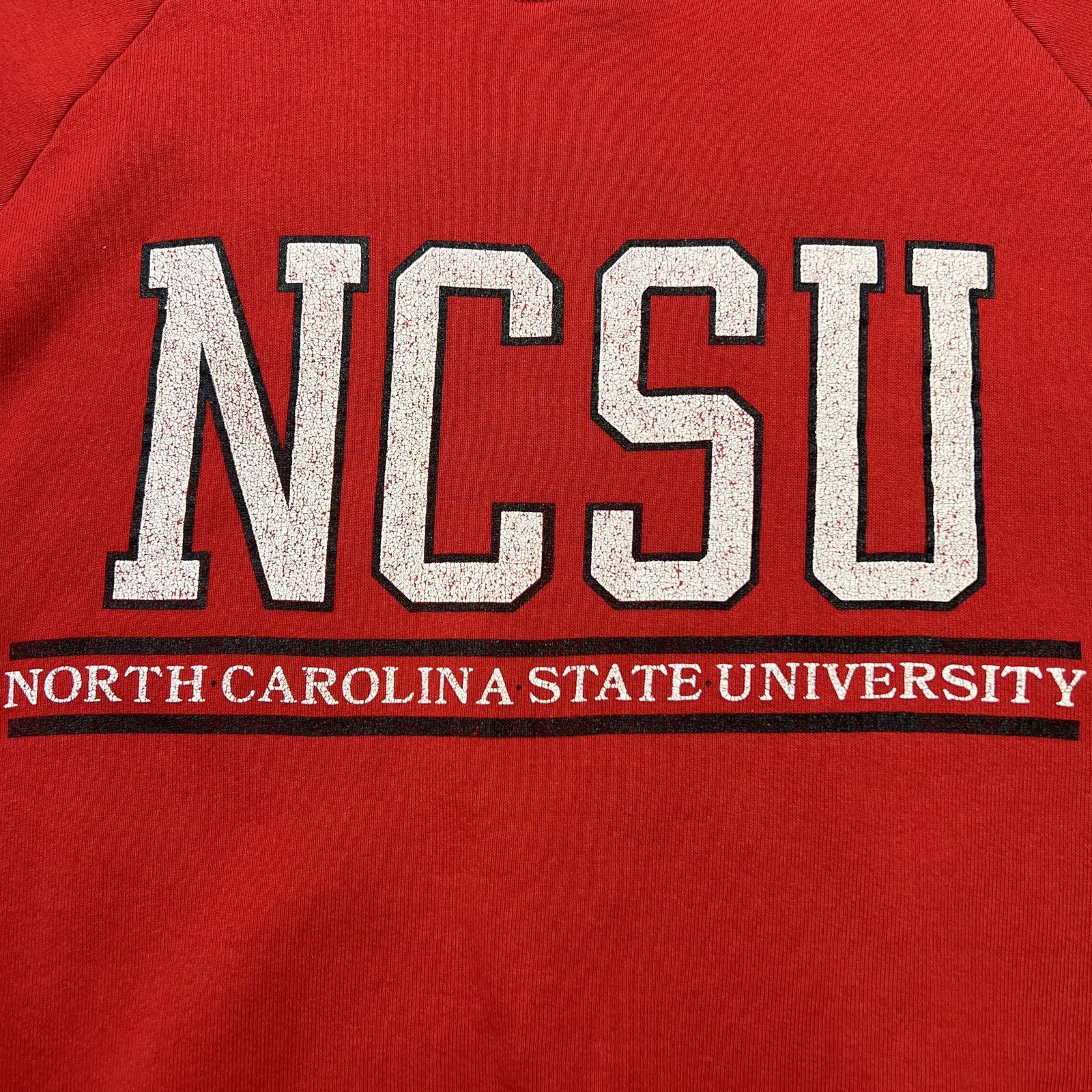 NCAA × Vintage VTG 90s University North Carolina NSCU Sweatshirt Pullover Size US S / EU 44-46 / 1 - 2 Thumbnail