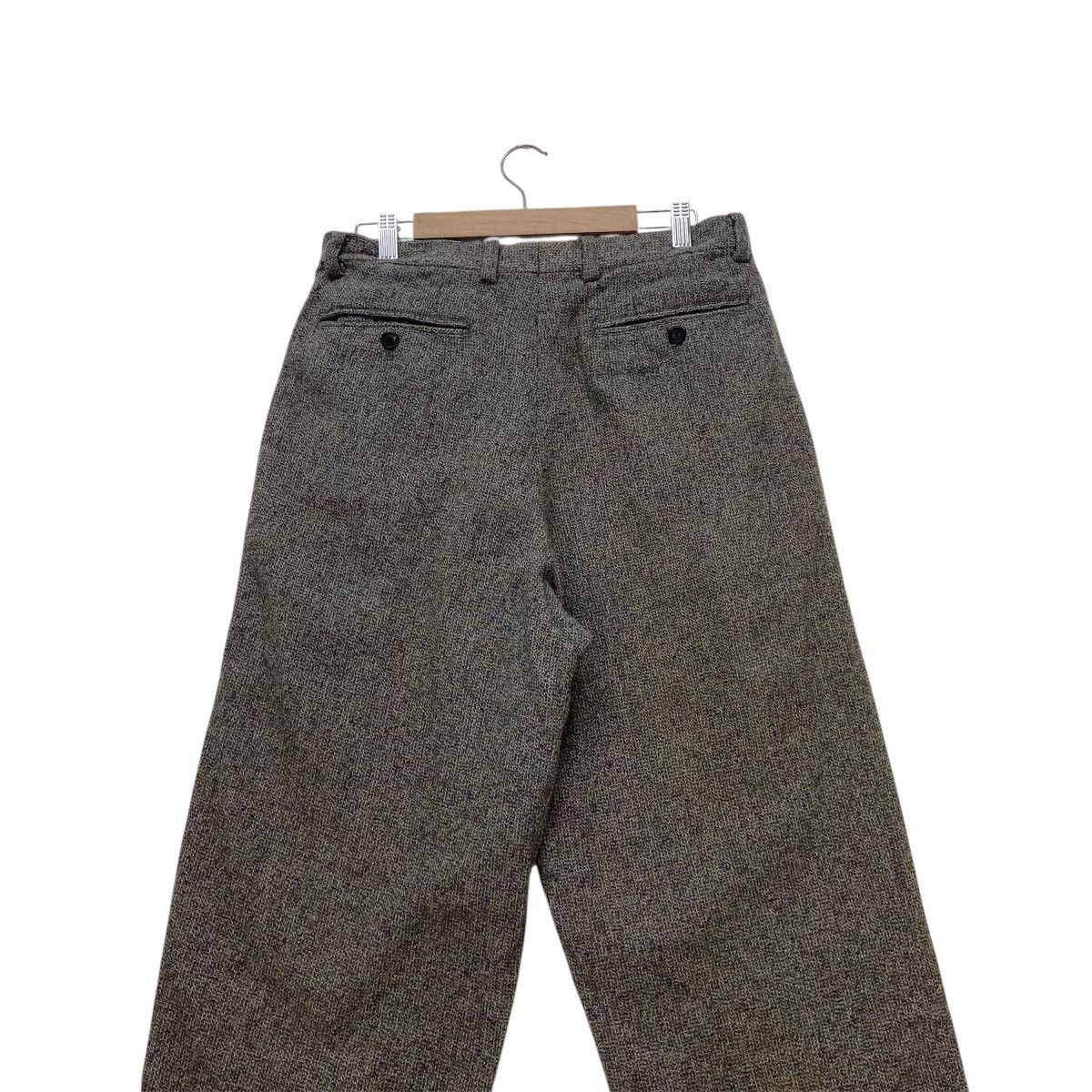 Issey Miyake Vintage 90s Issey Miyake for Men Wide Baggy Wool Pants Size US 30 / EU 46 - 3 Thumbnail