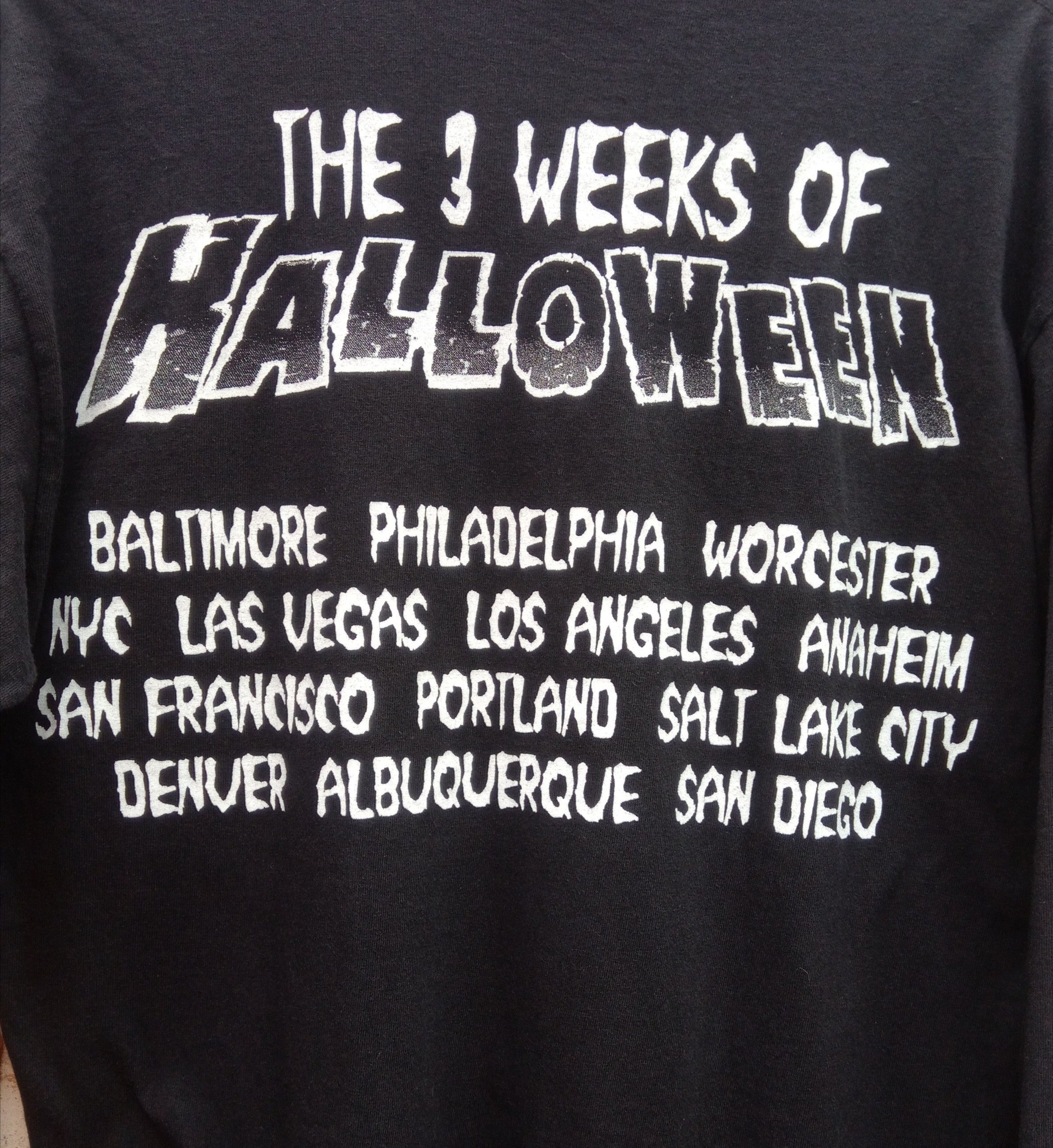 Band Tees Rare DANZIG the 3 weeks of halloween tour misfits samhain Size US M / EU 48-50 / 2 - 7 Thumbnail