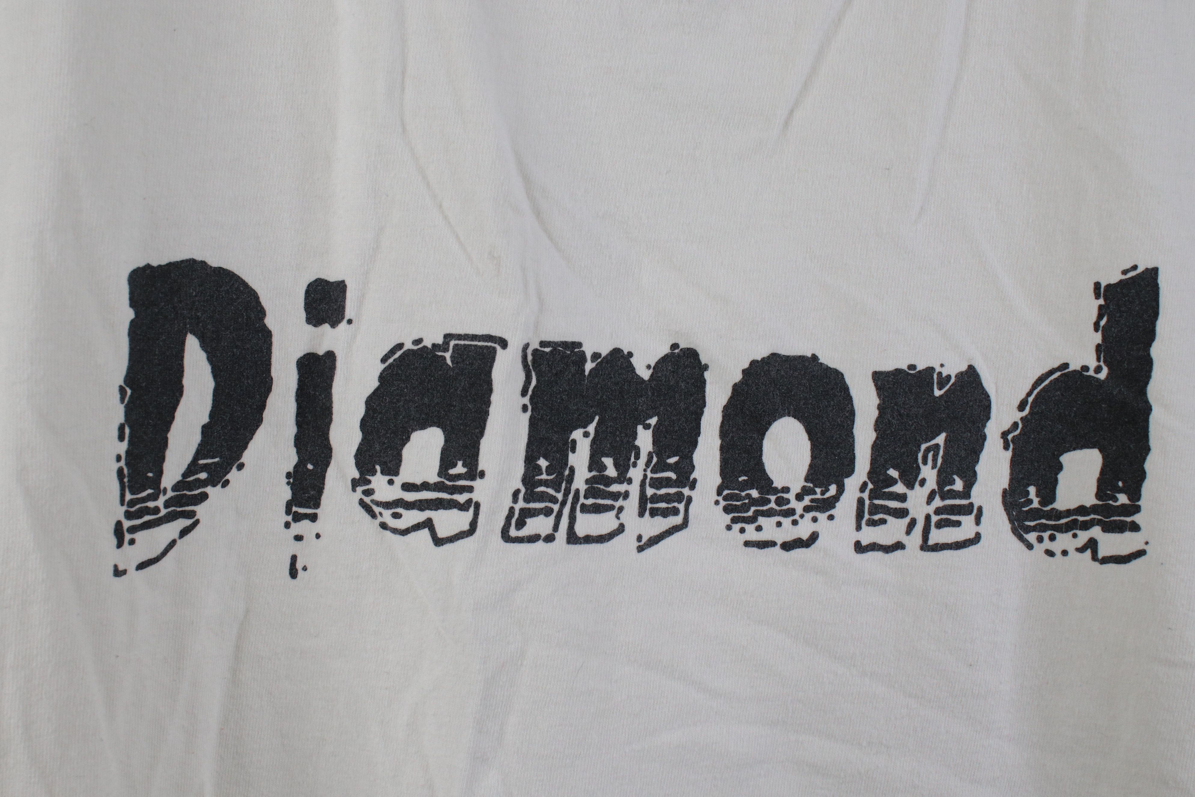 Diamond Supply Co. Vintage 90s Y2K Diamond Supply Co Skateboarding T-Shirt USA Size US XL / EU 56 / 4 - 4 Thumbnail