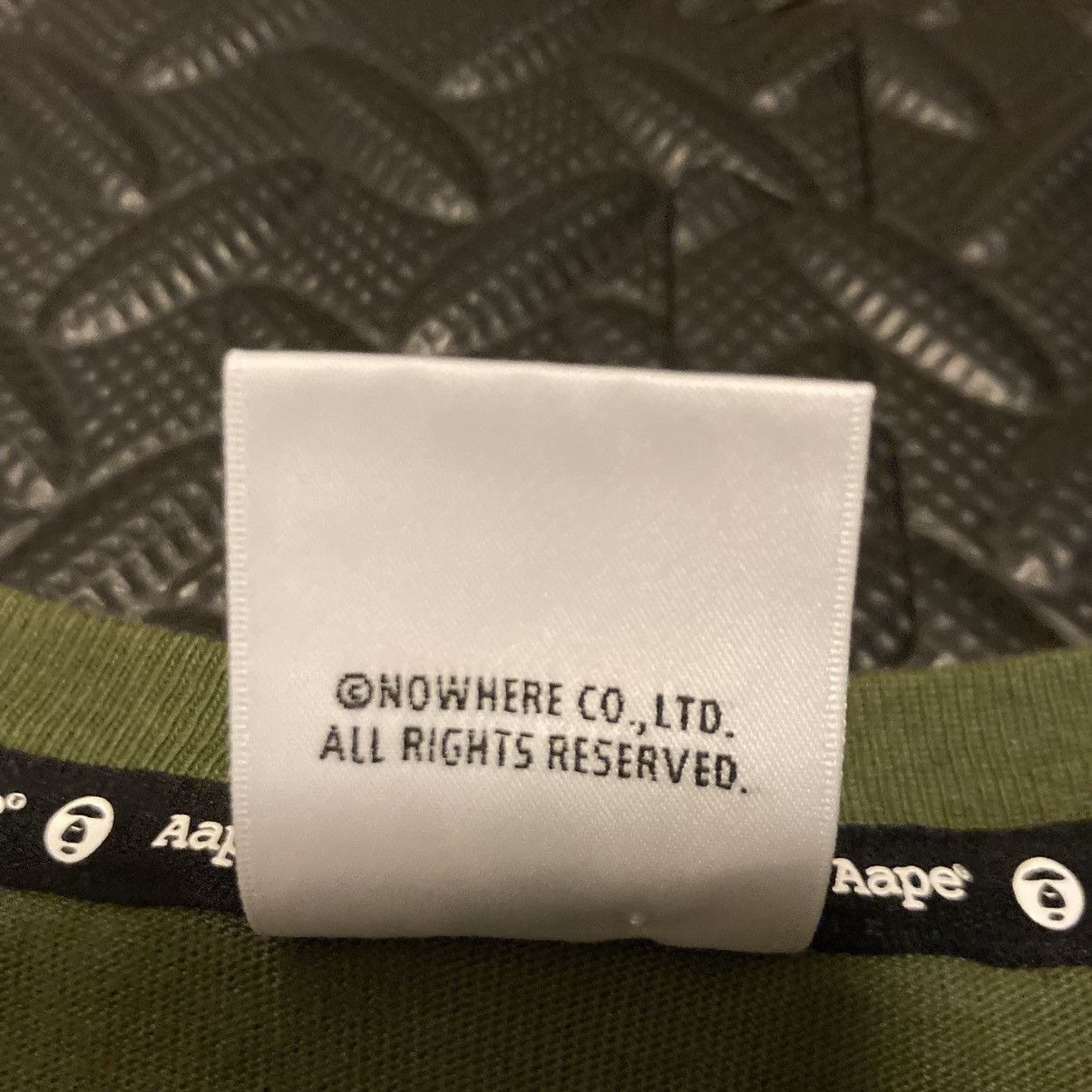 Aape × Bape A Bathing Ape Bape AAPE Camo T-Shirt Size US L / EU 52-54 / 3 - 8 Thumbnail