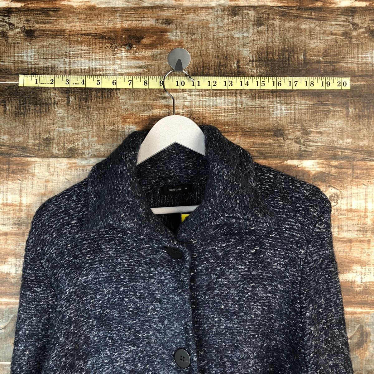 Comme Ca Ism Comme Ca Ism Dark Blue long Cardigan Knitwear #A1468 Size US M / EU 48-50 / 2 - 4 Thumbnail