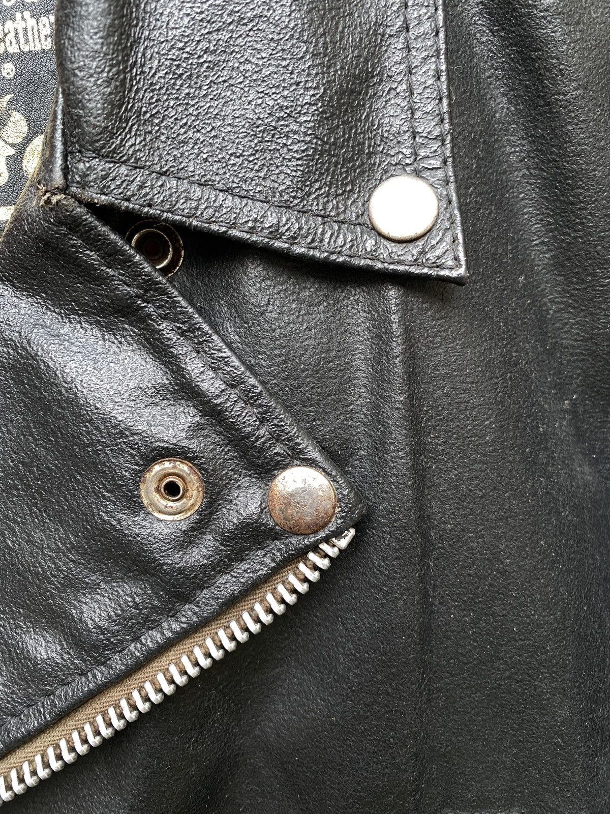 Vintage Rare Vintage 80s Punk Campri Everest Leather Biker Jacket Size US M / EU 48-50 / 2 - 6 Thumbnail