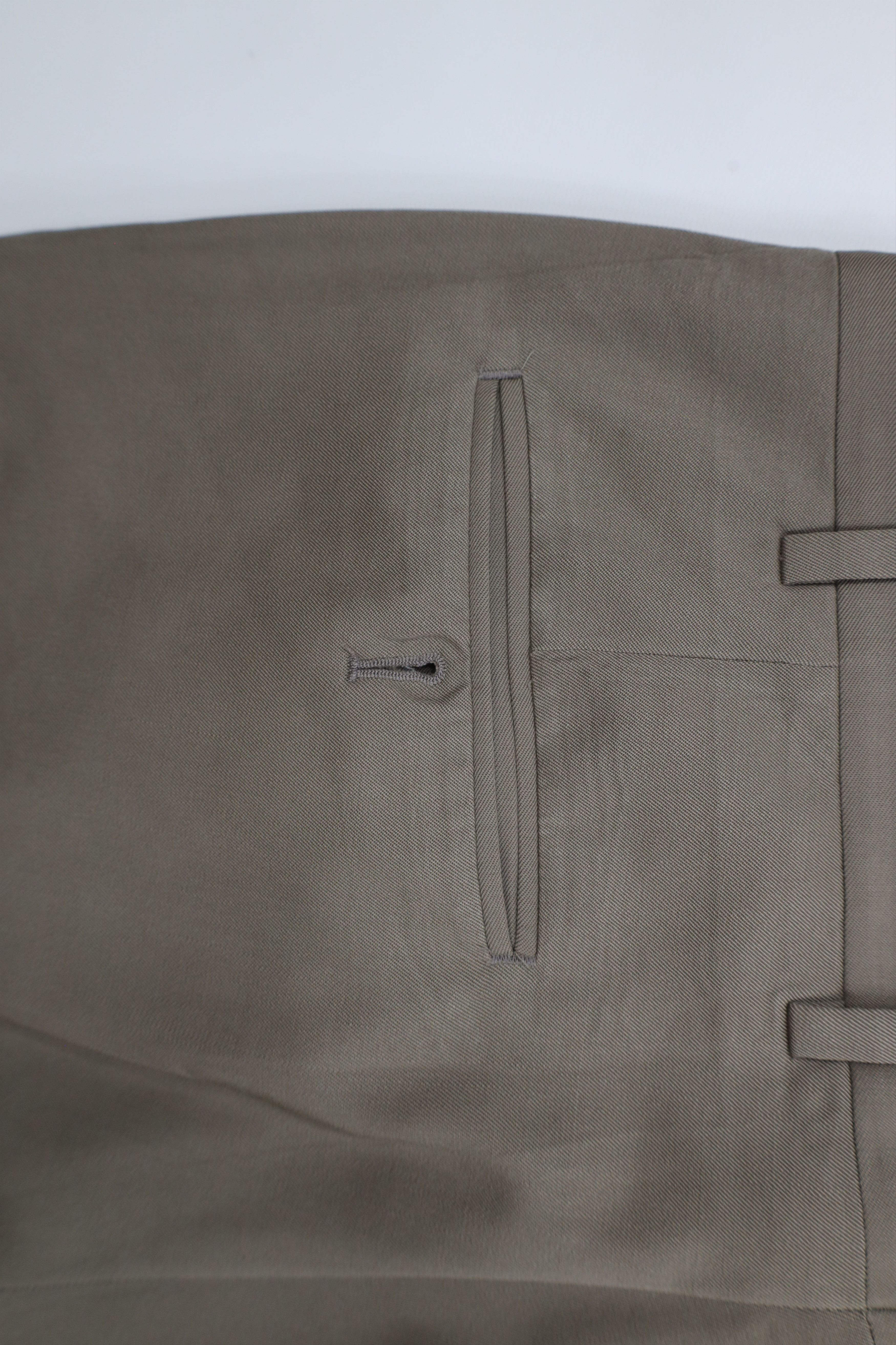Brooks Brothers × Vintage Vintage 90s Brooks Brothers Cuffed Wide Leg Chino Pants Size US 34 / EU 50 - 12 Thumbnail