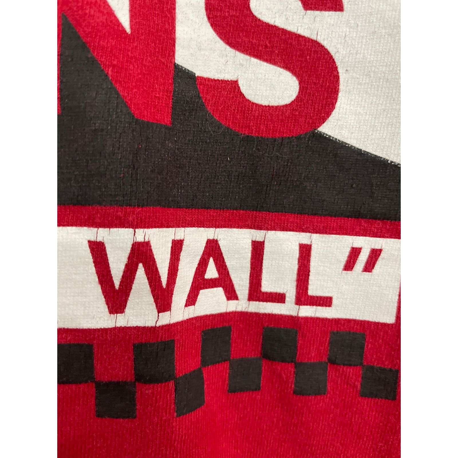 Vans Vans “Off the Wall” Youth Tee Shirt Short Sleeve Red Large Size US L / EU 52-54 / 3 - 4 Thumbnail