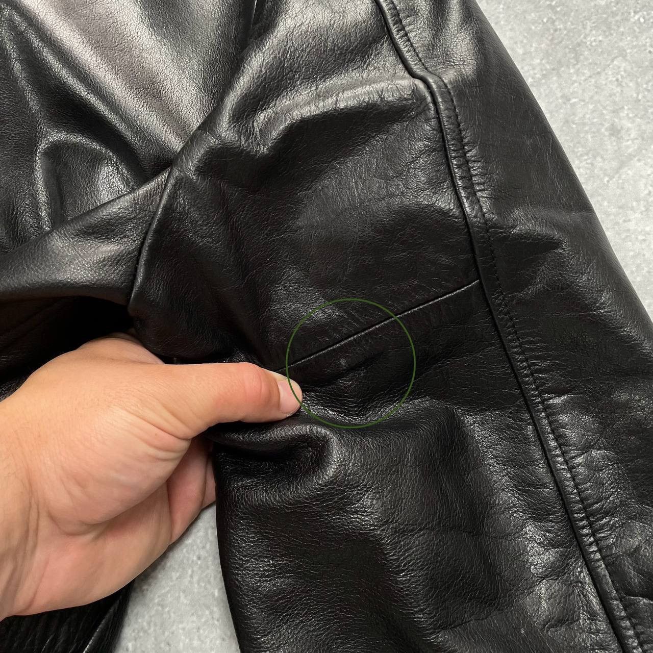 Kenzo Vintage Kenzo Homme Mid-Length Calf Leather Jacket Black L Size US L / EU 52-54 / 3 - 25 Thumbnail