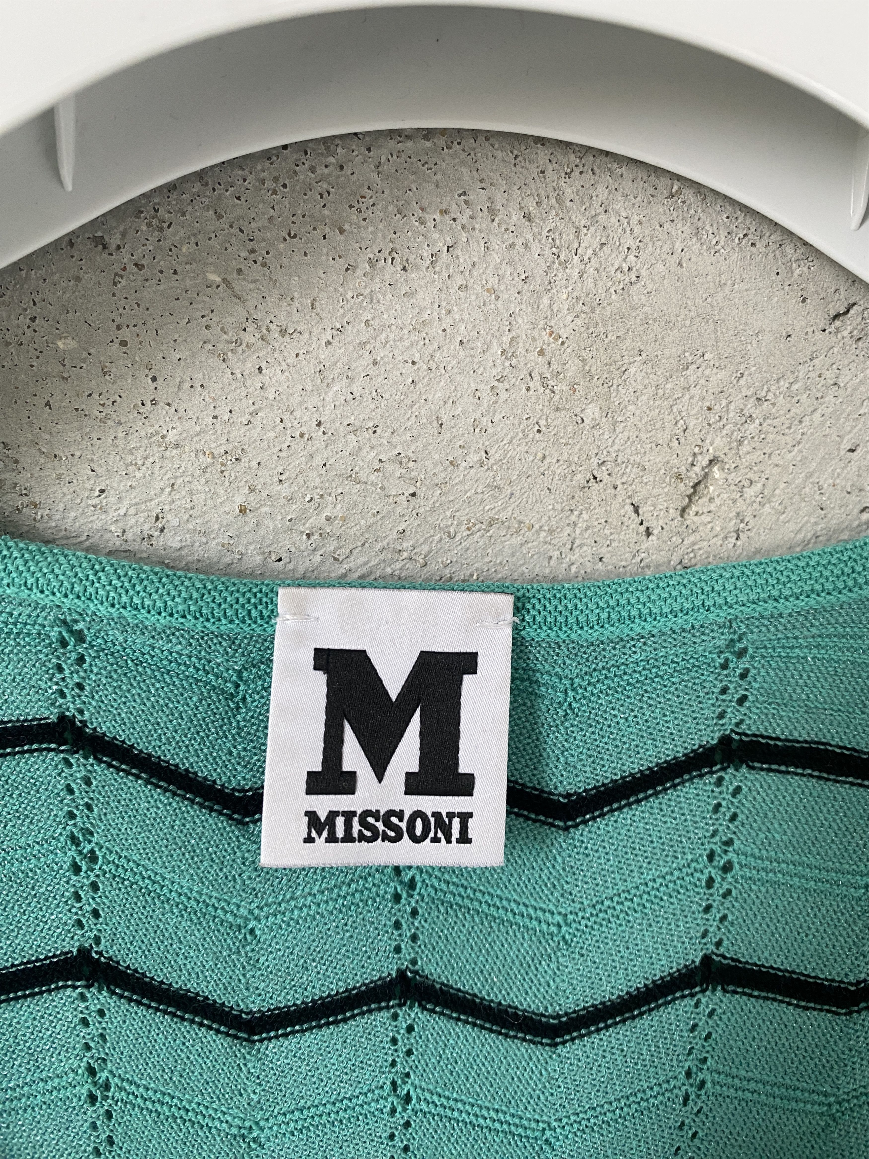 Missoni Missoni green maxi casual dress Size M / US 6-8 / IT 42-44 - 4 Thumbnail
