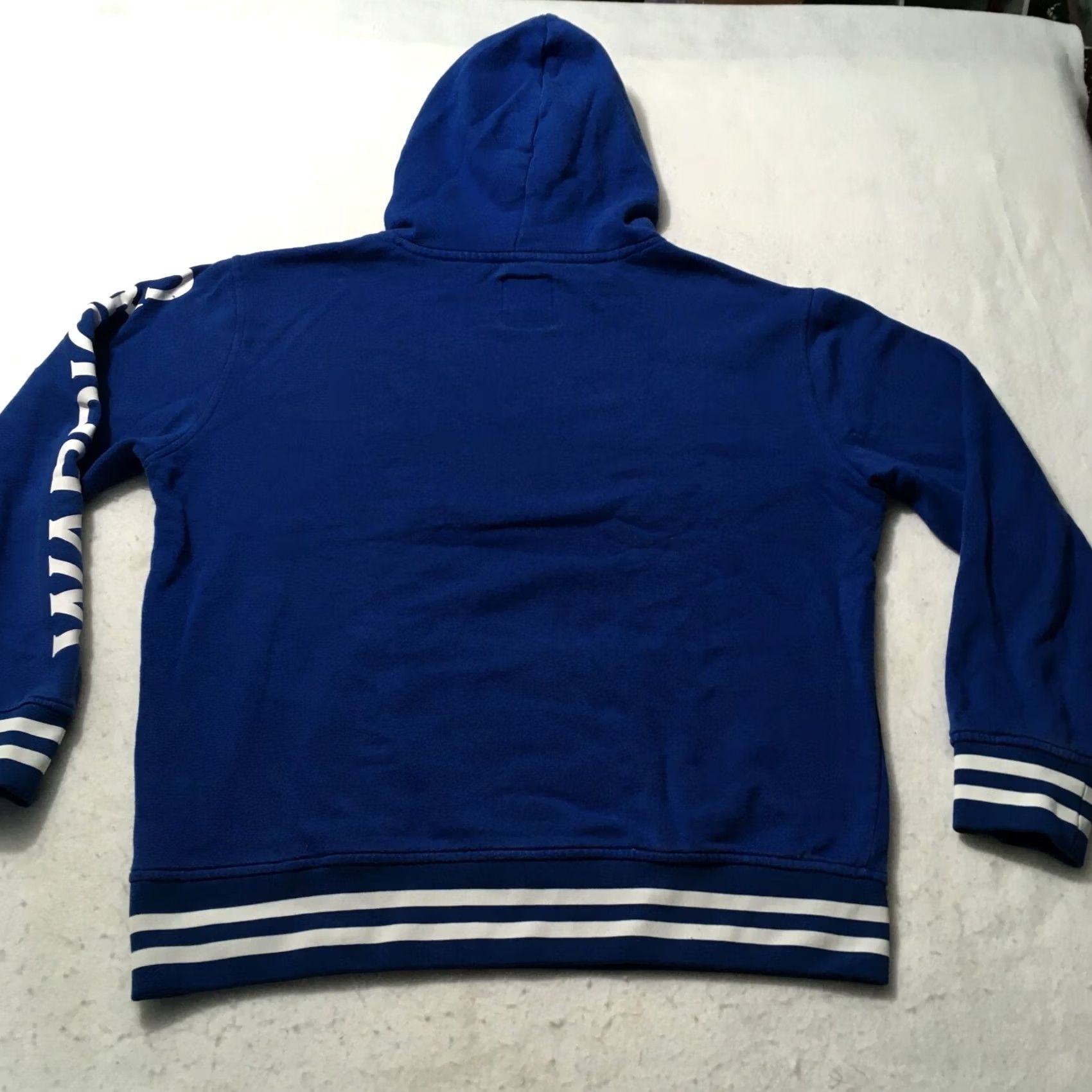 NBA VINTAGE NBA Basketball Golden State Warriors Blue Hoodie Men's LARGE Size US L / EU 52-54 / 3 - 8 Thumbnail