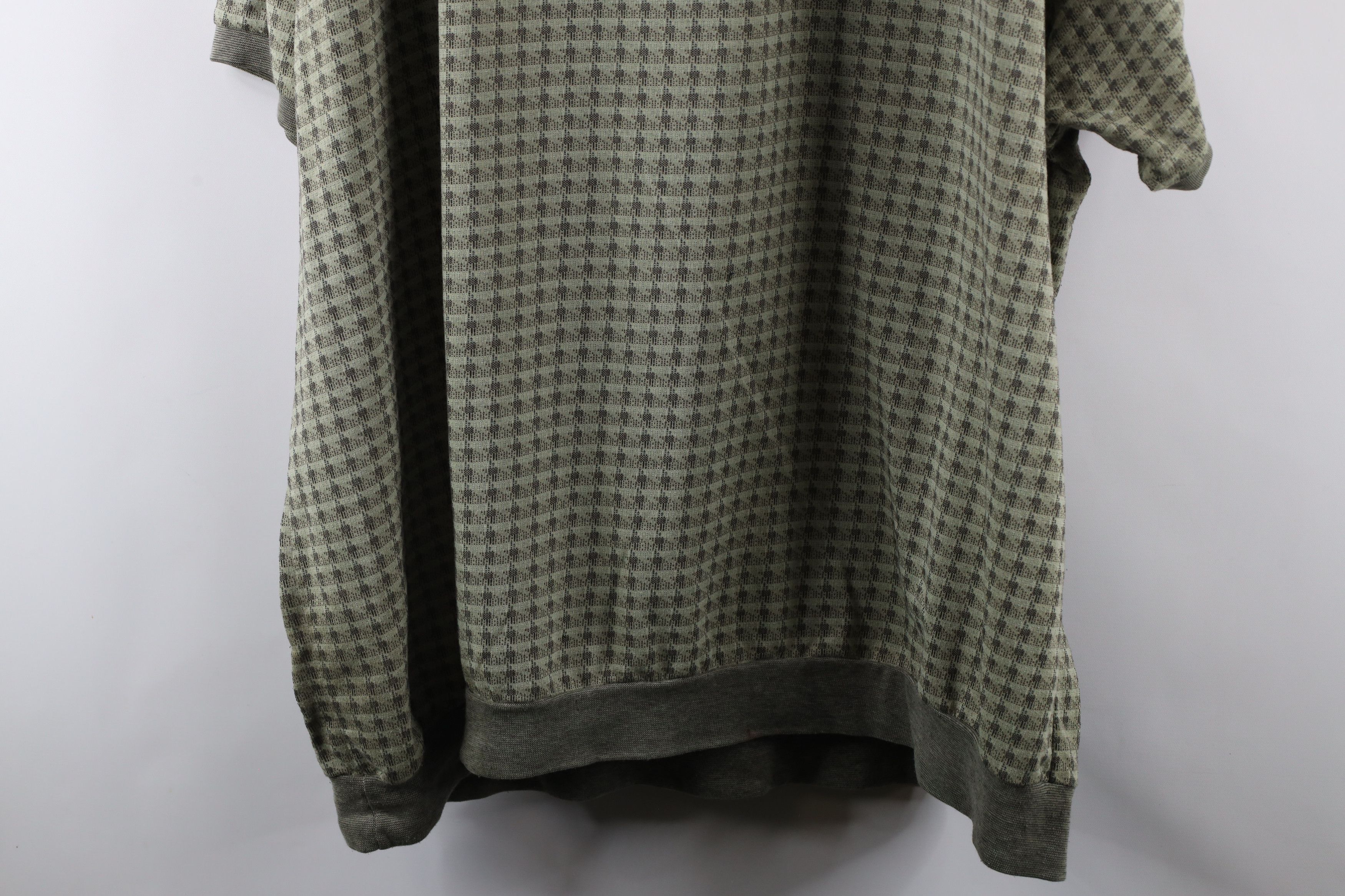 Vintage Vintage 90s Streetwear Knit Collared Pullover Polo Shirt Size US XXL / EU 58 / 5 - 13 Thumbnail
