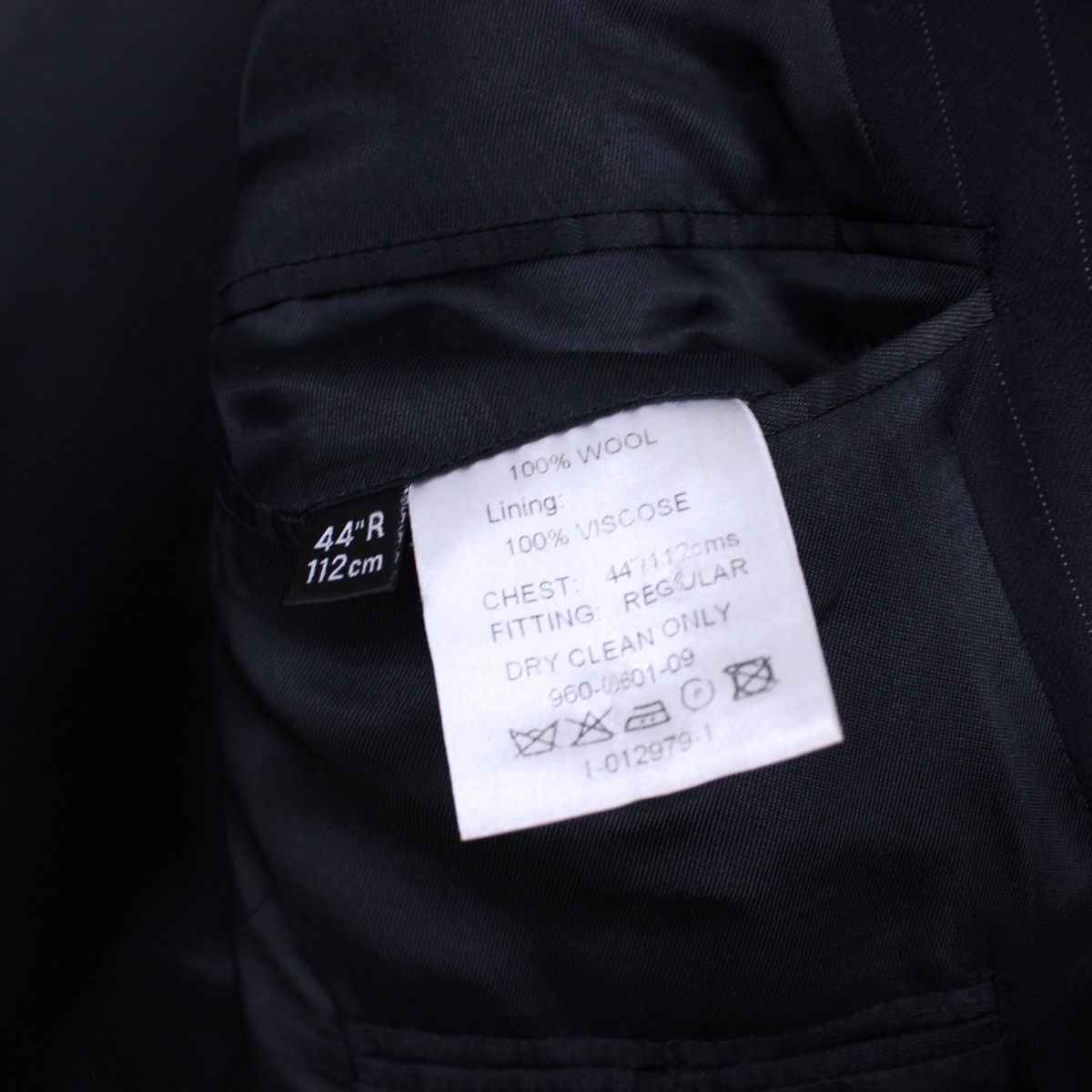 Ermenegildo Zegna Ermenegildo Zegna Pinstripe Blazer Italy Size 44R - 6 Thumbnail