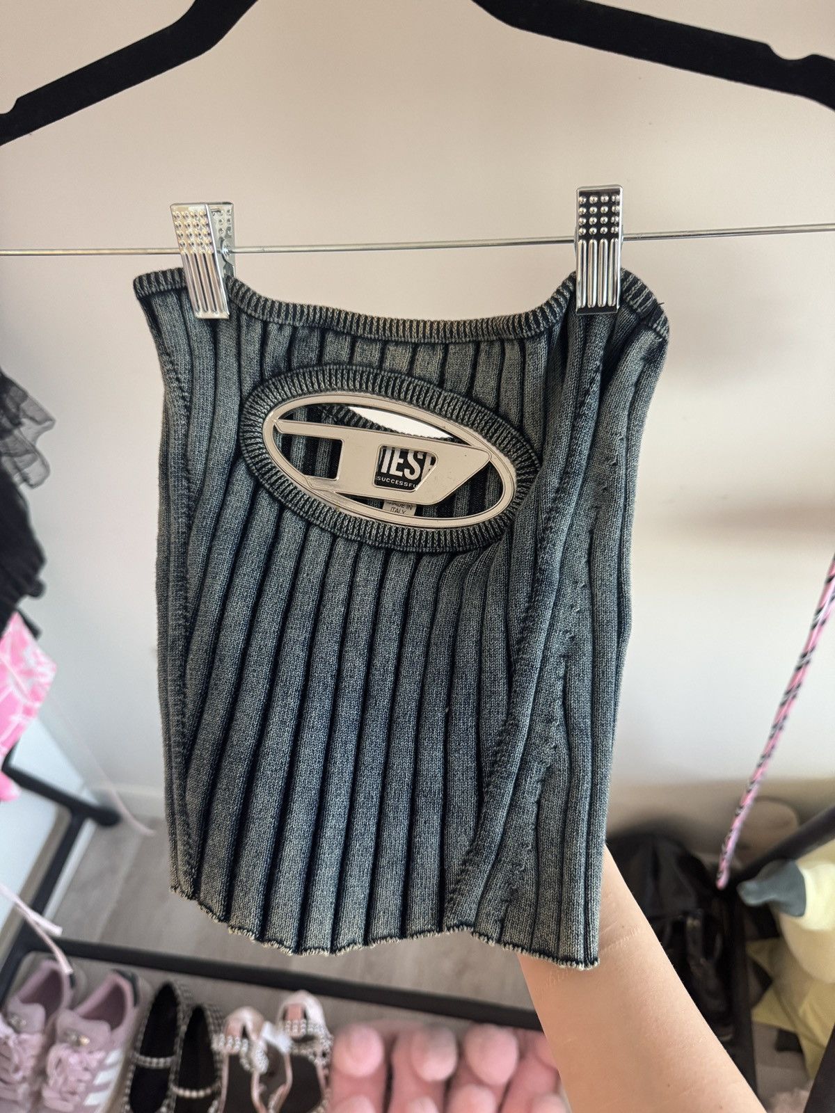 Diesel DIESEL Jersey top Size XXS / US 00 / IT 34 - 2 Thumbnail