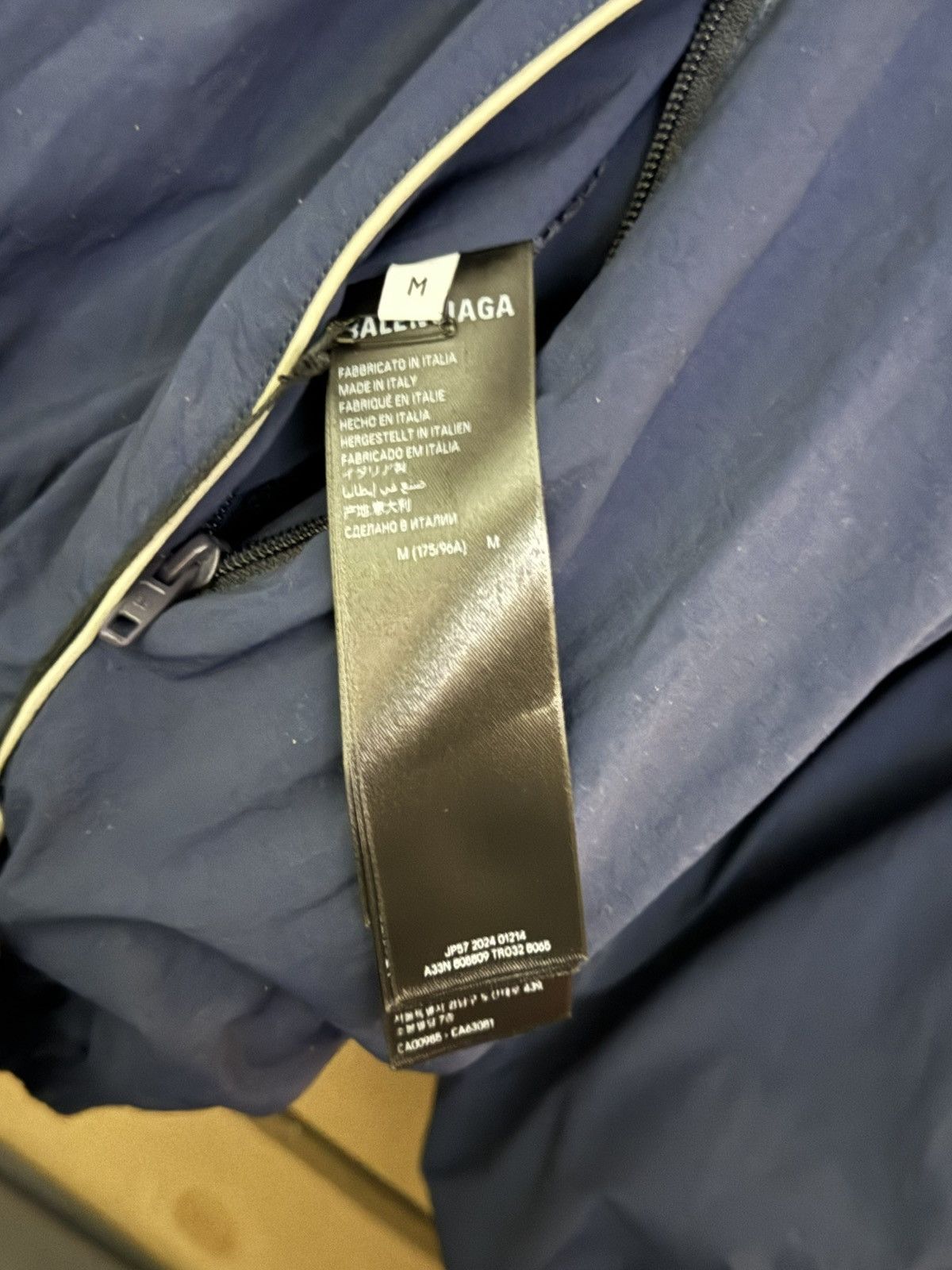 Balenciaga Balenciaga Reversible Deconstructed track jacket Size US M / EU 48-50 / 2 - 7 Thumbnail