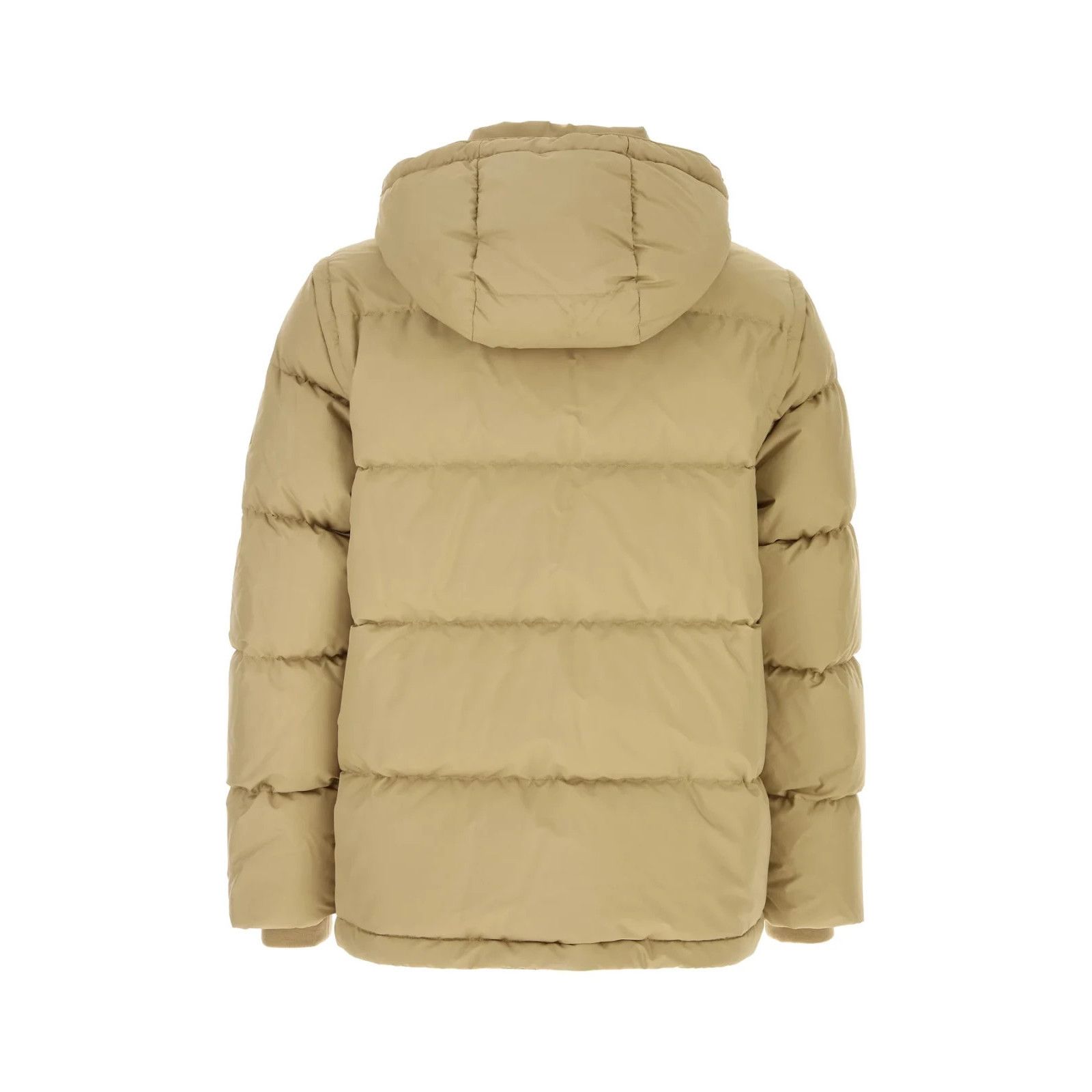 Burberry BURBERRY Beige Polyester Down Jacket New & Authentic (Men's Size US XL / EU 56 / 4 - 2 Thumbnail
