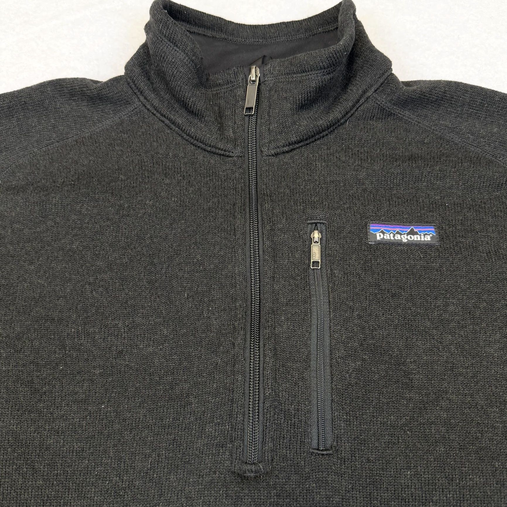 Patagonia Patagonia Sweater Mens Large Gray Better Sweater Fleece Quarter Zip Pullover Size US L / EU 52-54 / 3 - 4 Thumbnail