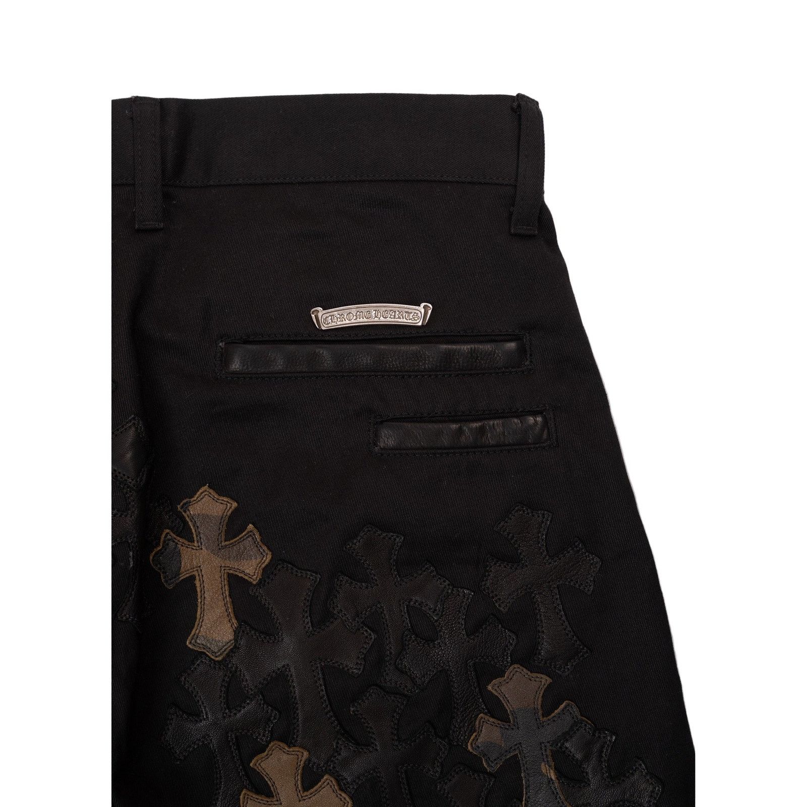 Chrome Hearts Camouflage Cross Black Chinos Jeans Size US 31 - 8 Thumbnail