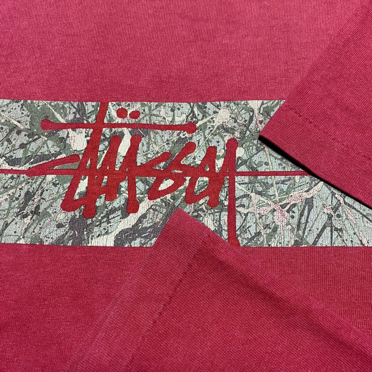 Stussy Rare‼️🔥Vintage Distress Stussy Jackson Pollock T-Shirt Size US M / EU 48-50 / 2 - 8 Thumbnail