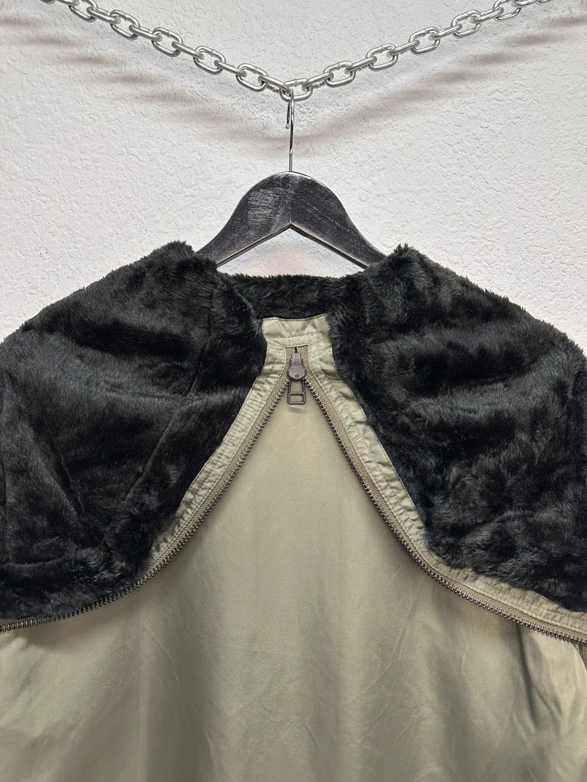 Hysteric Glamour Ifsixwasnine Jacket Black Coat Fur Y2K Style Japanese Brand Size US M / EU 48-50 / 2 - 17 Thumbnail