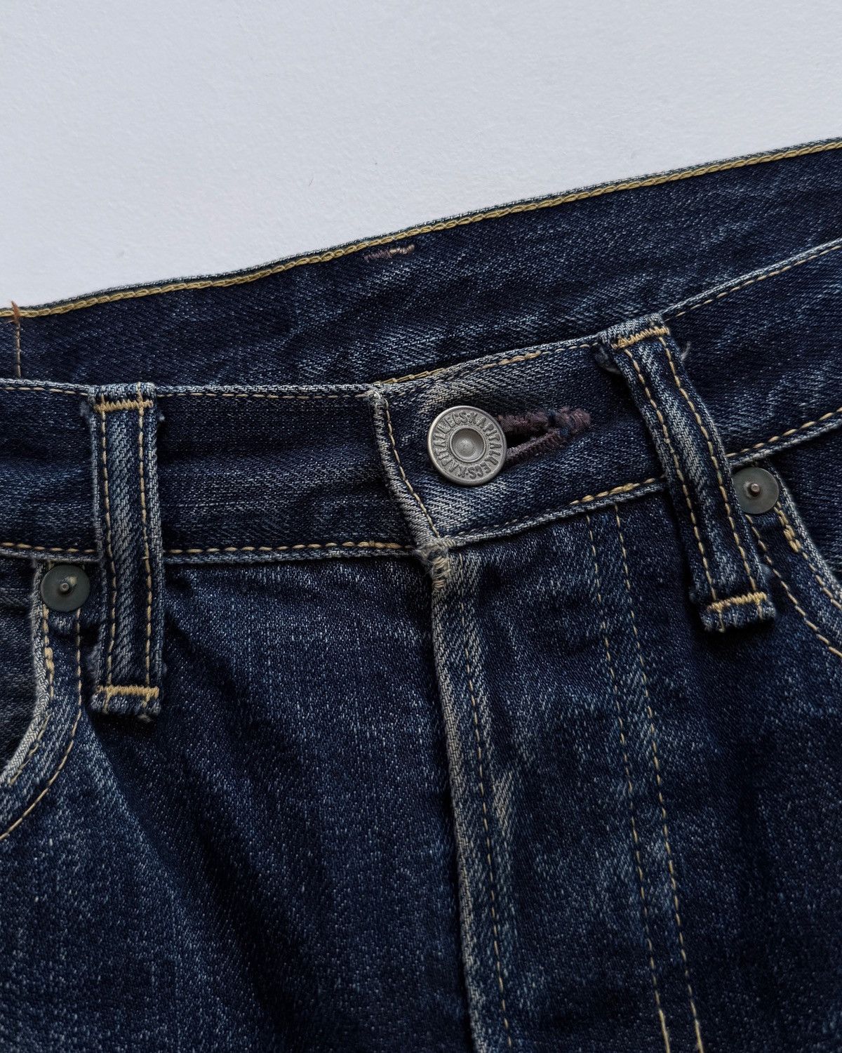 VINTAGE KAPITAL RED SELVEDGE DENIM