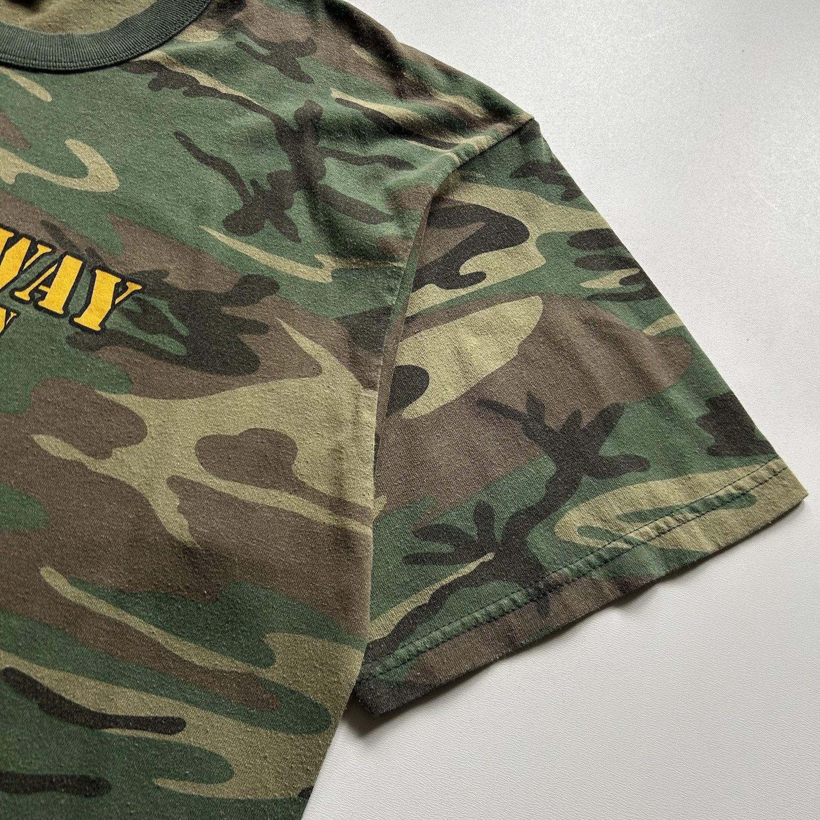 Rothco × Vintage Vintage Jesus Shirt XXL Rothco Woodland Camo Religious Rare Size US XXL / EU 58 / 5 - 5 Thumbnail
