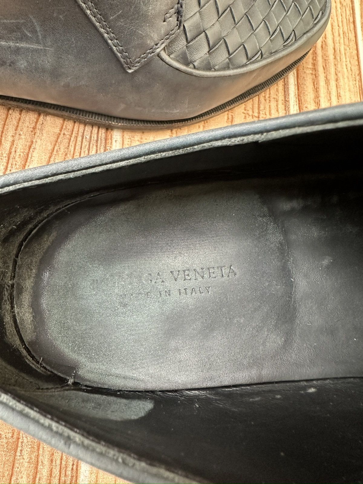 Bottega Veneta Bottega Veneta Intrecciato Weave Leather Derby Size US 10 / EU 43 - 17 Thumbnail