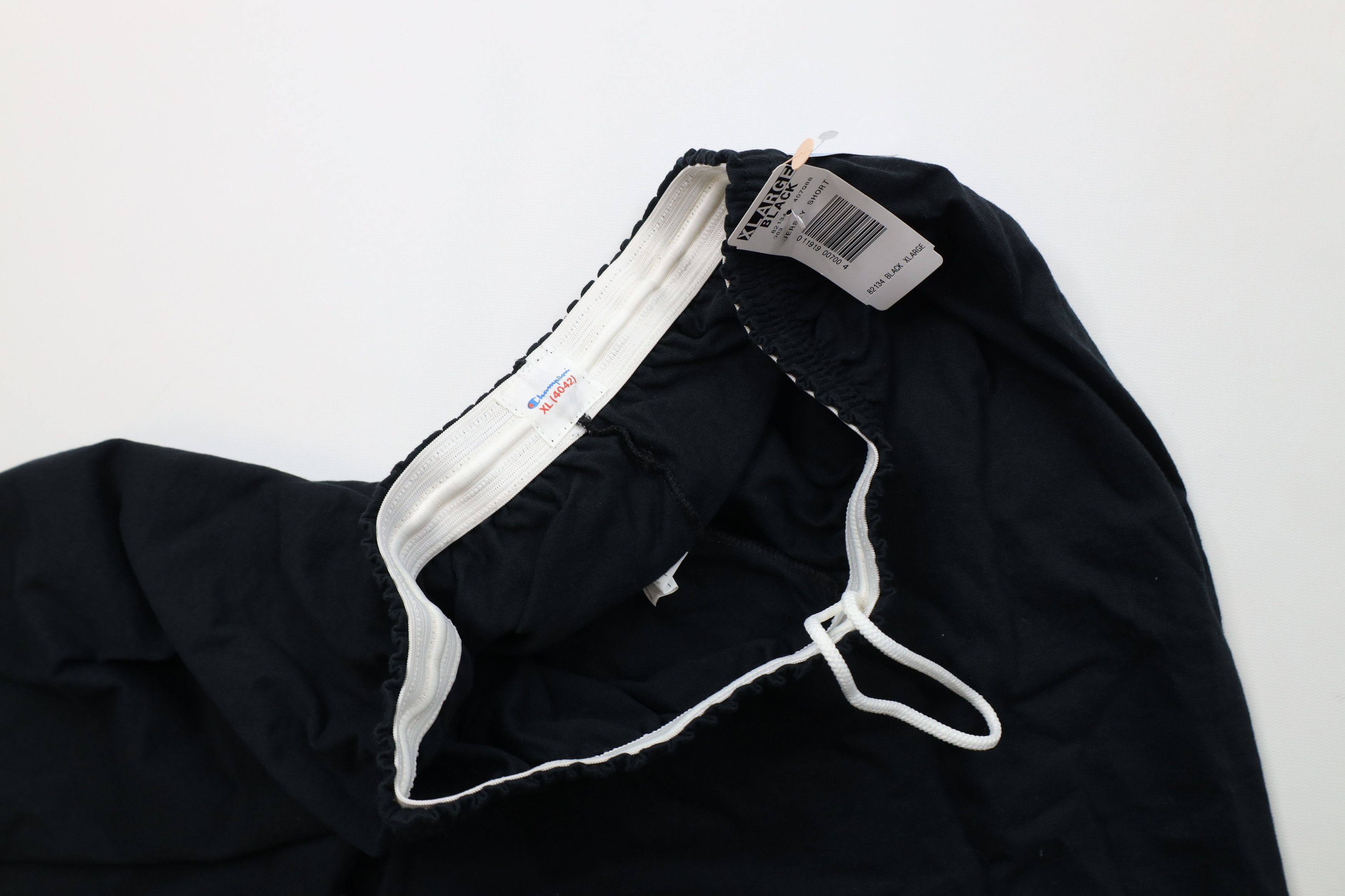 Champion Deadstock Vintage Y2K Champion Above Knee Shorts Black Size US 36 / EU 52 - 7 Thumbnail