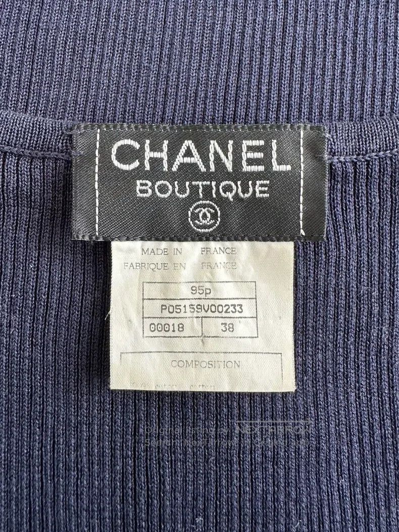 Chanel Chanel Knitted double-breasted vest Size XS / US 0-2 / IT 36-38 - 8 Thumbnail