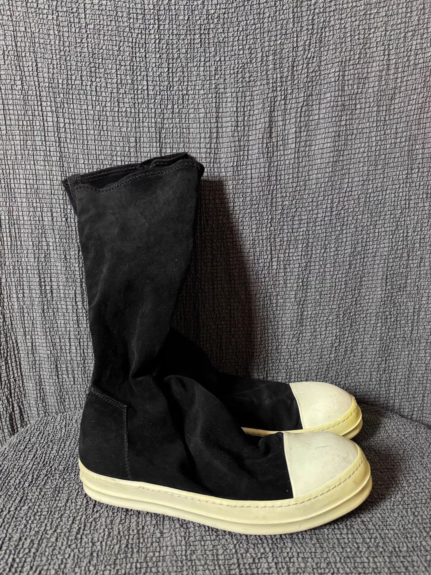 Rick Owens Rick Owens 16SS mainline suede "Adonis" boots Size US 7.5 / EU 40-41 - 3 Thumbnail