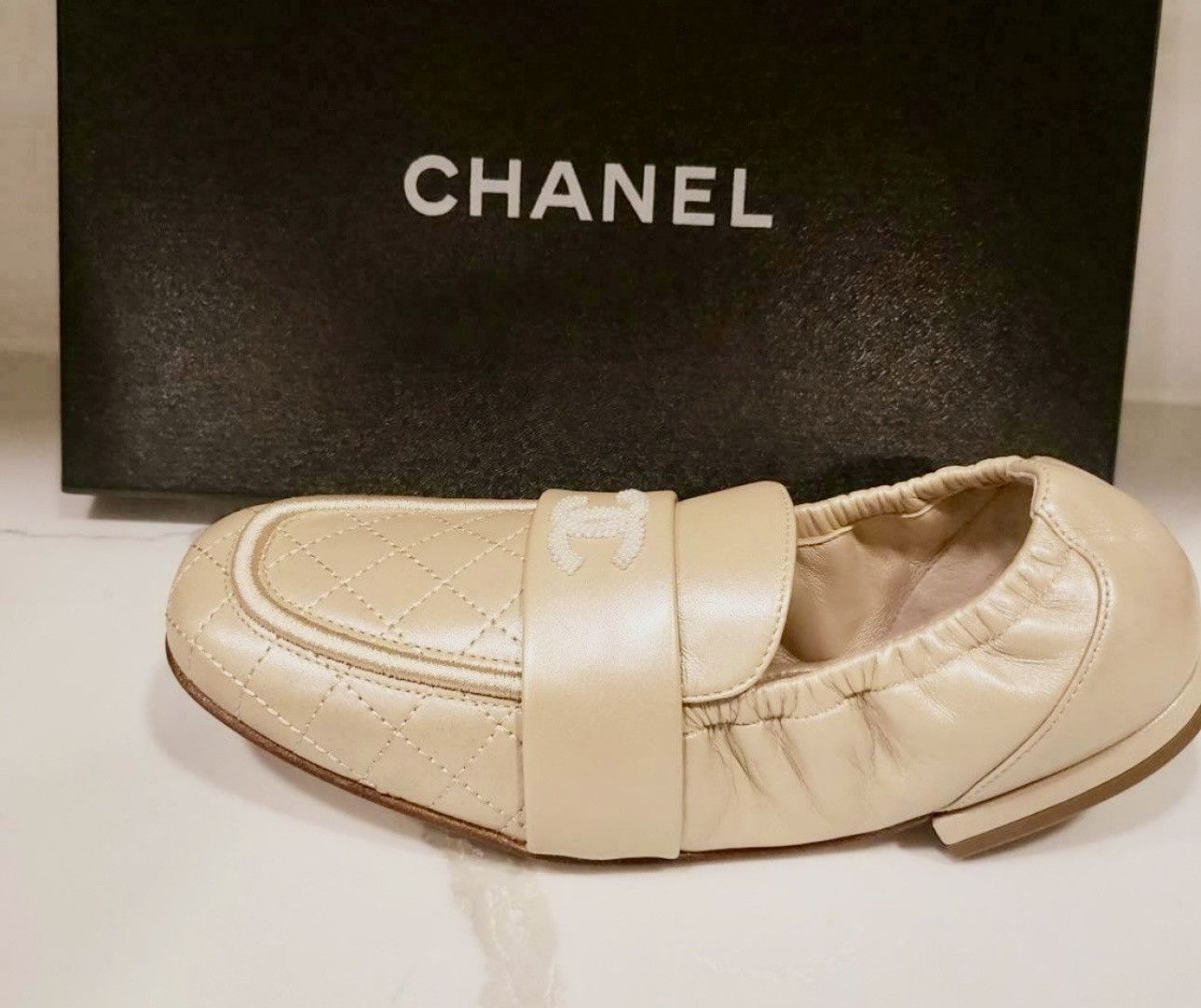 Chanel Chanel leather flats Size US 6 / IT 36 - 4 Thumbnail