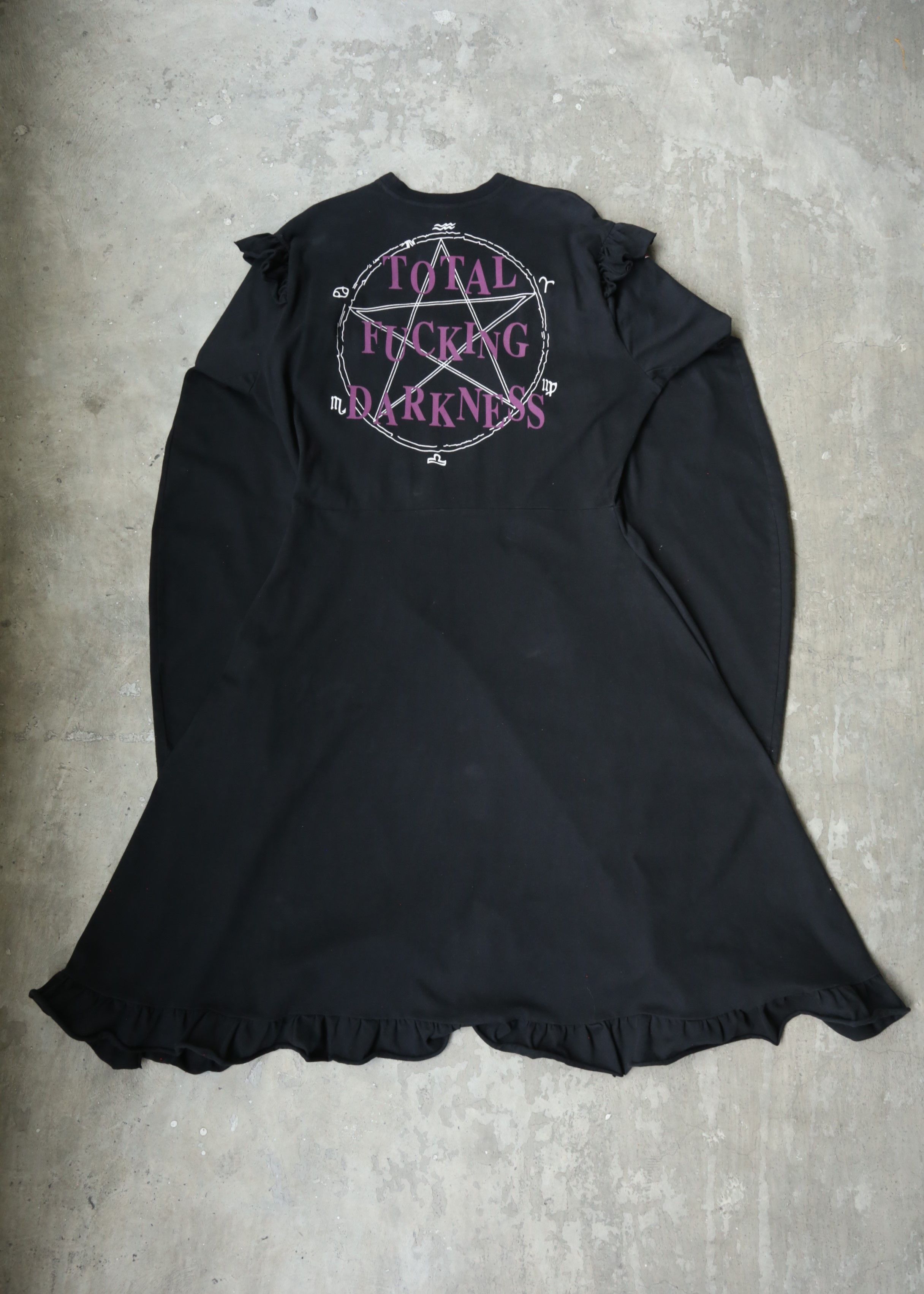 Vetements Vetements - F/W 17 - "Total Fucking Darkness" Shirt Dress Size S / US 4 / IT 40 - 2 Thumbnail