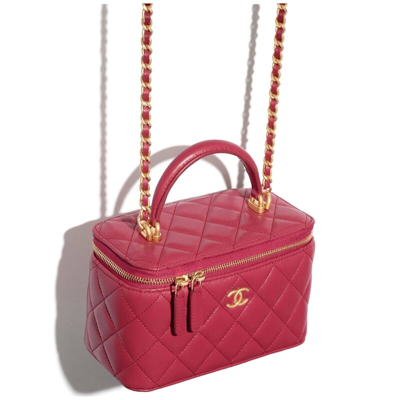 Chanel Chanel With Chain Top Handle Logo Shoulder Crossbody Bag Size ONE SIZE - 5 Thumbnail