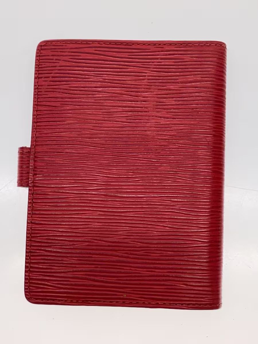 Louis Vuitton Louis Vuitton Epi Agenda PM Leather Plain Red Size ONE SIZE - 2 Thumbnail