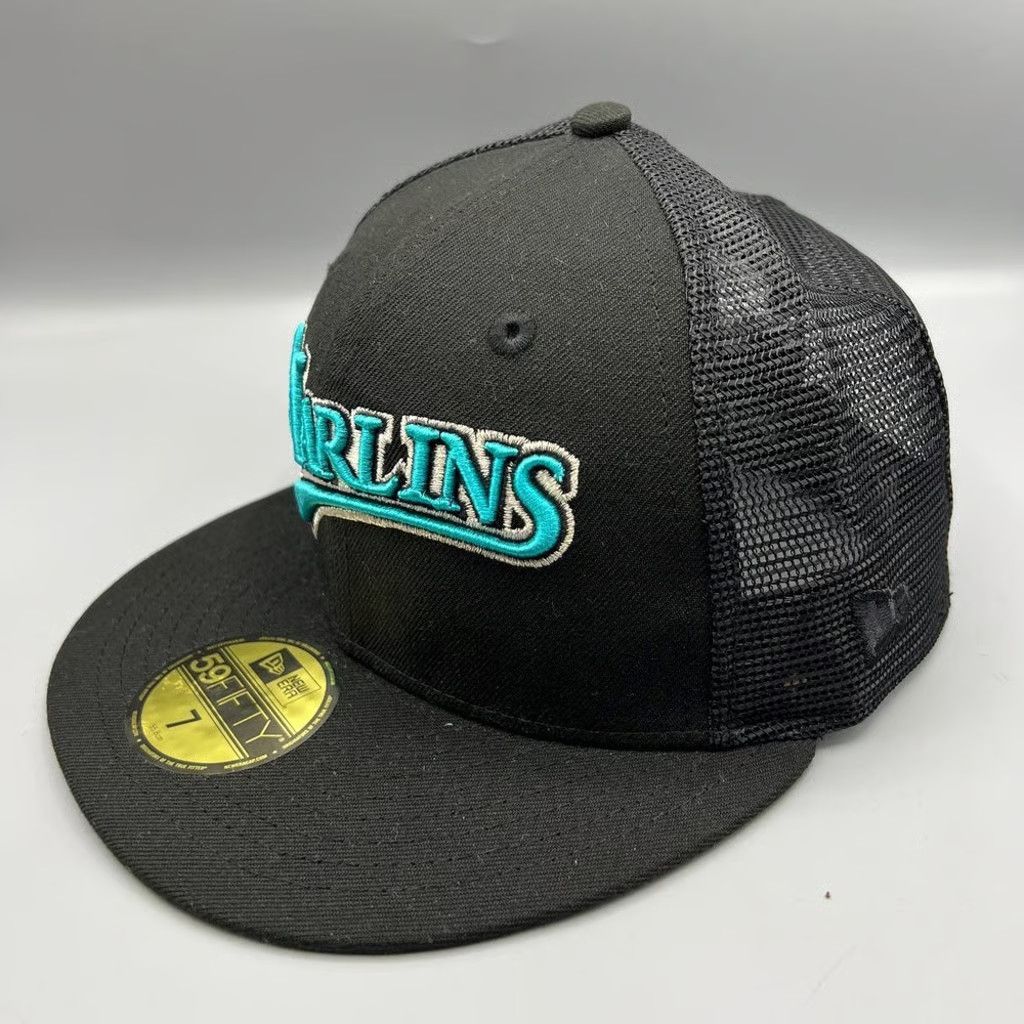 New Era Seattle Mariners Trucker Hat Men 7 59Fifty New Era Fitted Size ONE SIZE - 3 Thumbnail