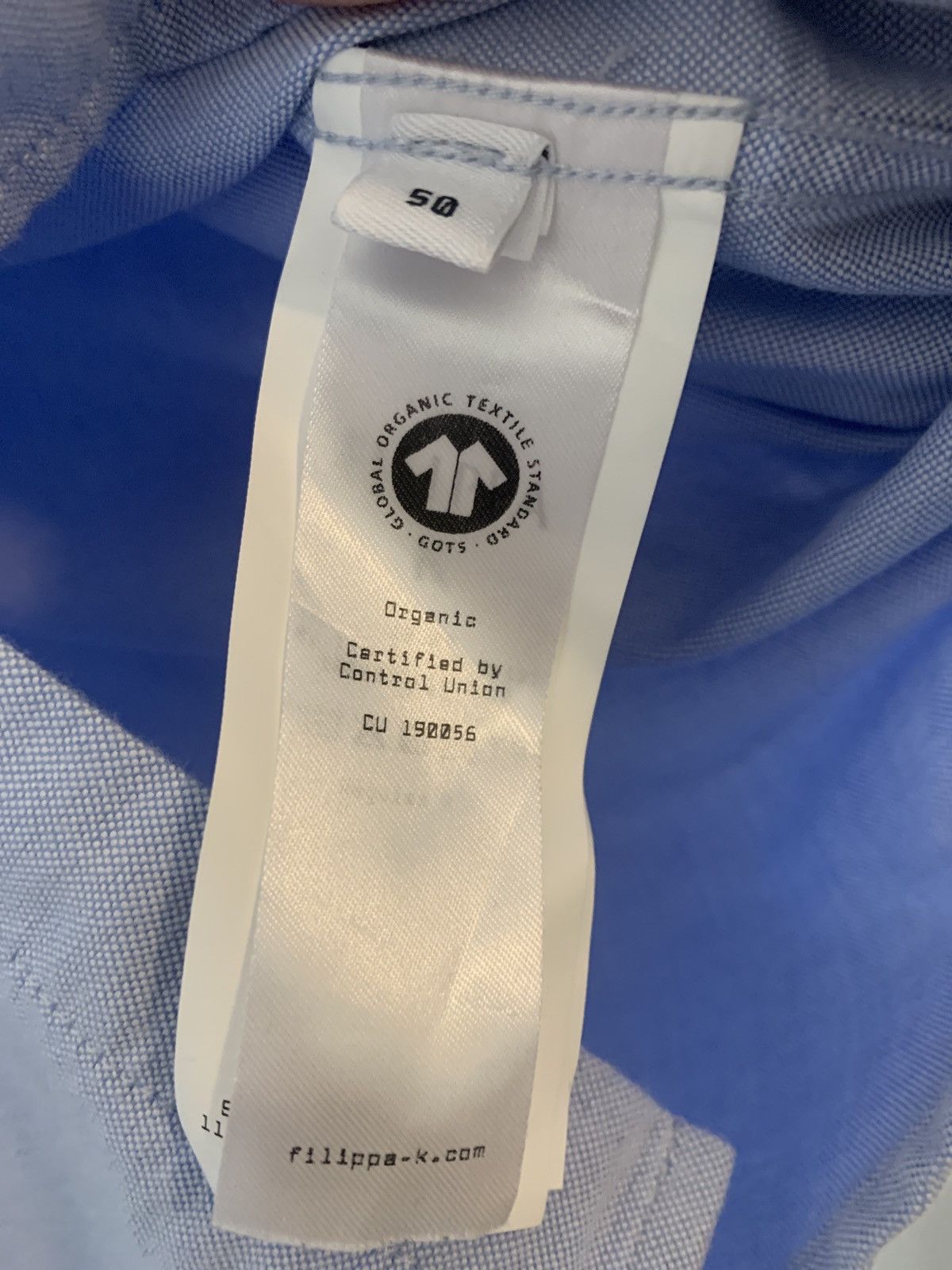 Filippa K Filippa K mens blue tim oxford shirt Size US M / EU 48-50 / 2 - 2 Thumbnail