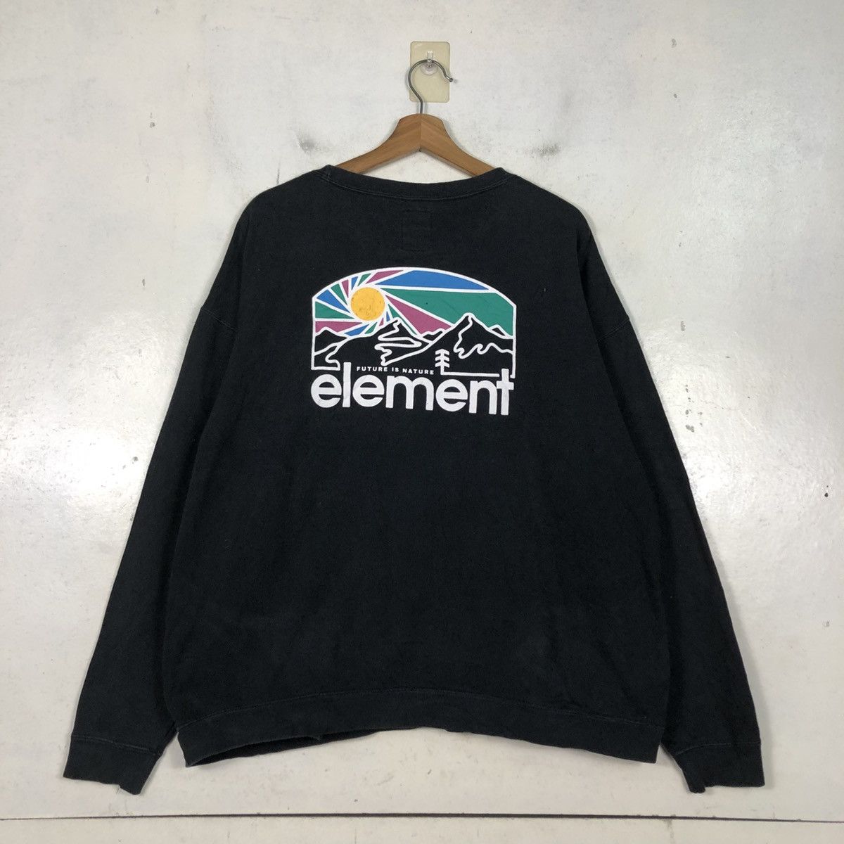 Japanese Brand 📌Vintage Sweatshirt Crewneck Element Big Logo Size US L / EU 52-54 / 3 - 10 Thumbnail