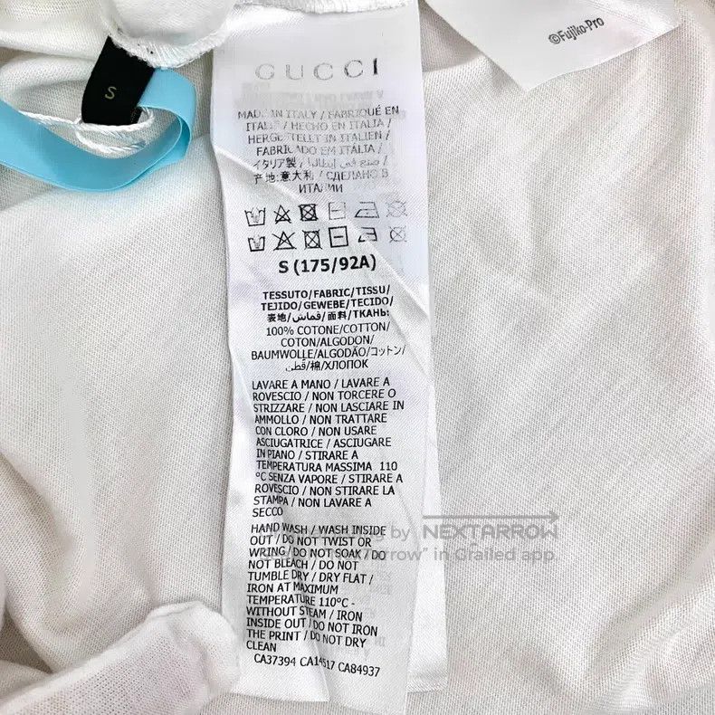 Gucci Gucci White logo letter Doraemon printed cotton round-neck Size S / US 4 / IT 40 - 7 Thumbnail