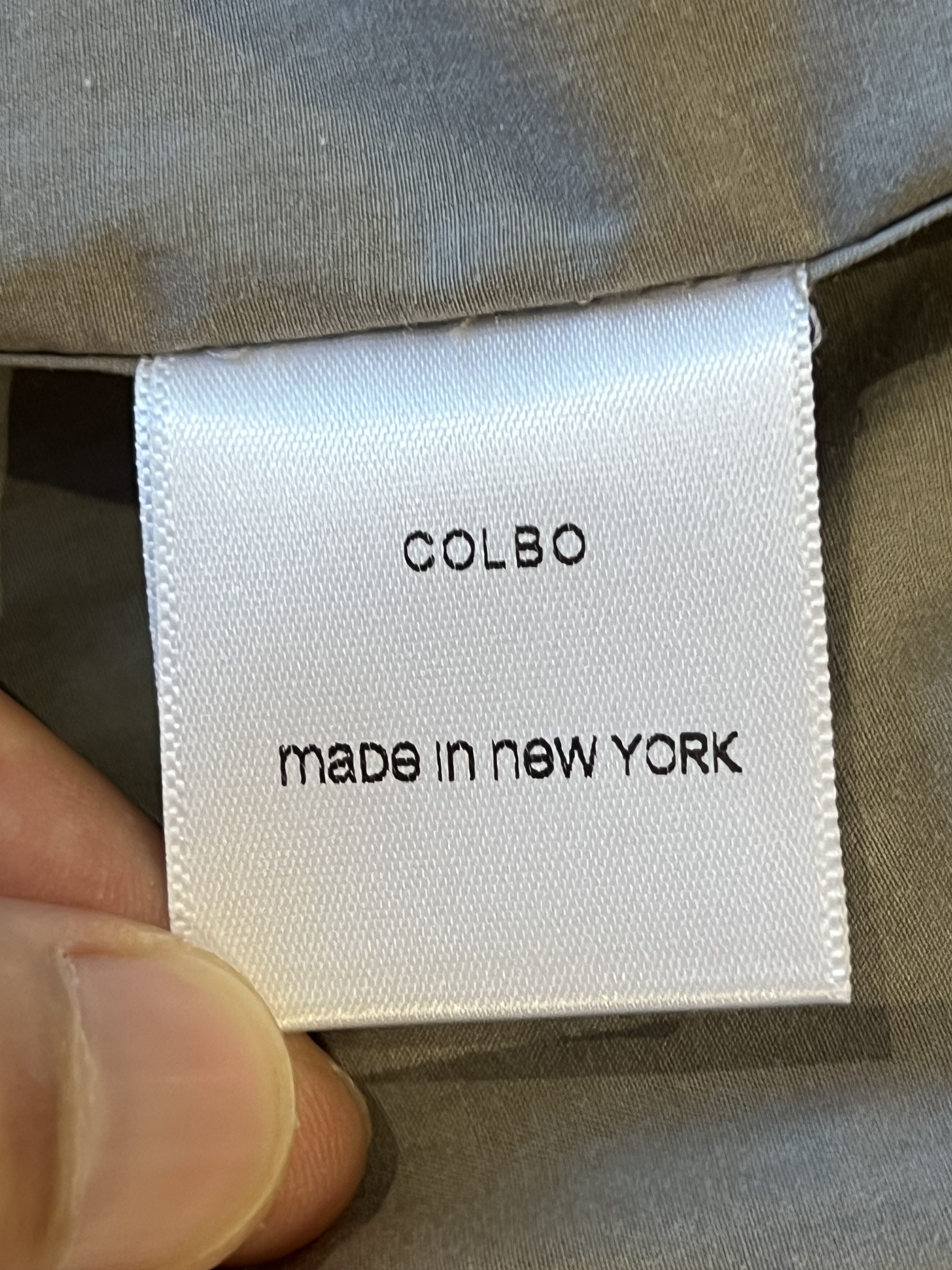 Colbo 💚 1/15 Colbo NYC TK Shirt Washed Gray Cotton X-Small NEW Size US XS / EU 42 / 0 - 16 Thumbnail