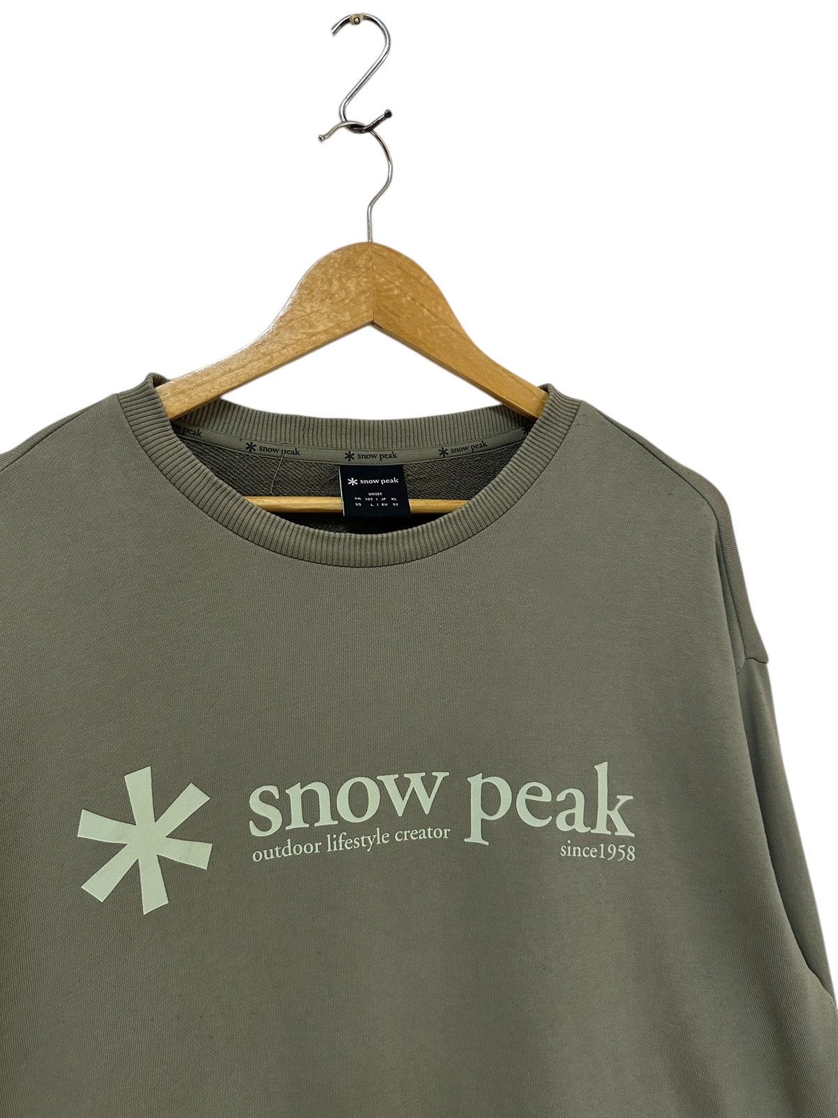 Snow Peak Snow Peak Sweatshirt Logo Size US XL / EU 56 / 4 - 4 Thumbnail