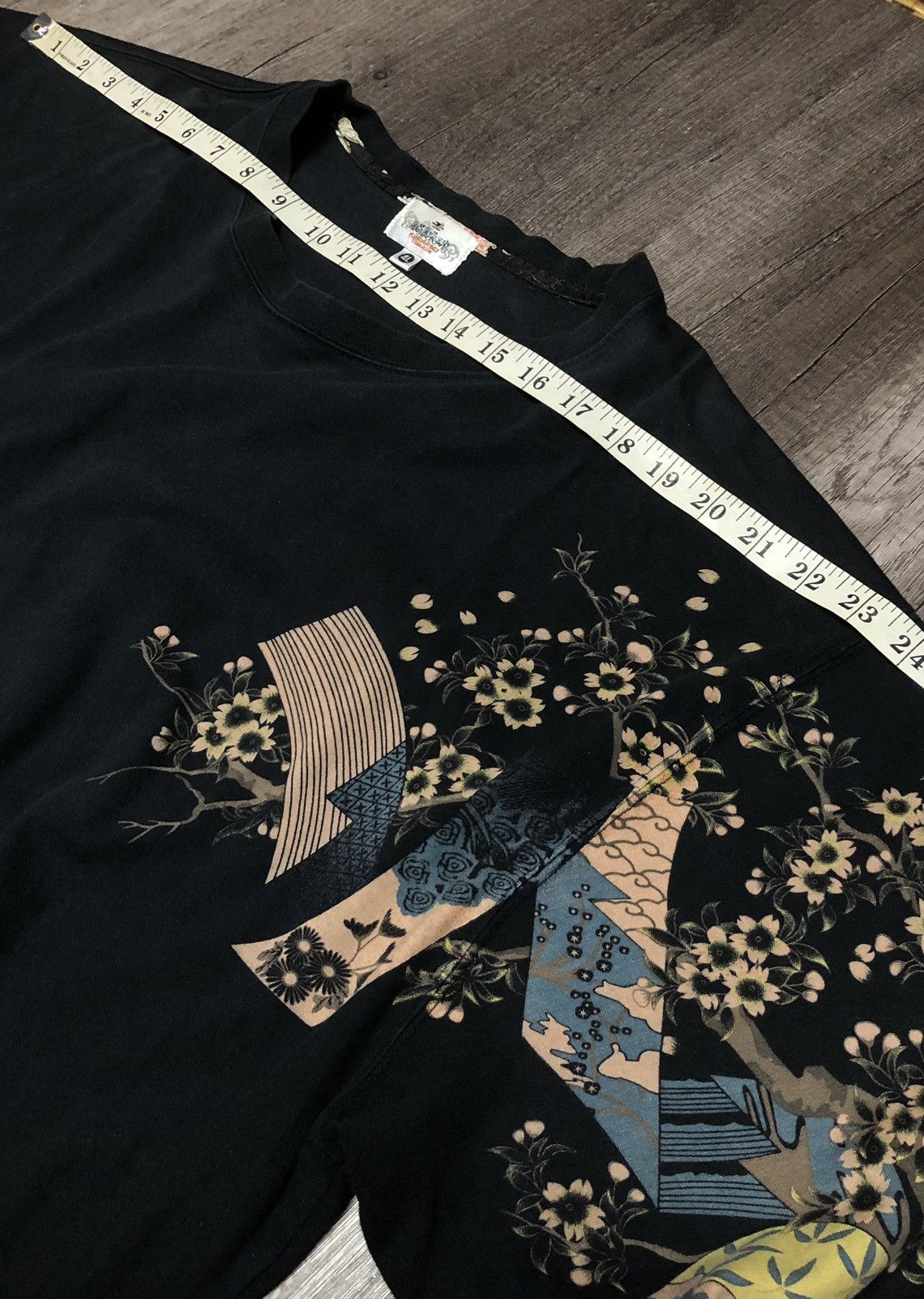Japanese Brand × Vintage VINTAGE KARAKURI TAMASHI SUKAJAN KOI BIG LOGO LONG SLEEVE Size US XXL / EU 58 / 5 - 6 Thumbnail