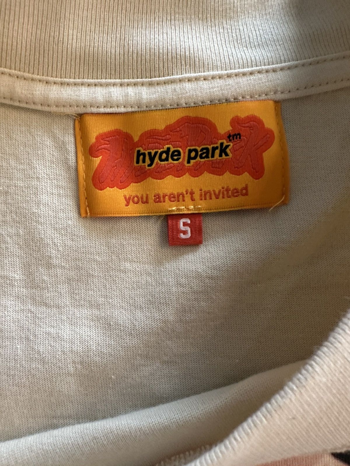 Hyde Park Goods Hyde Park Goods Fire Tee Beige Size US S / EU 44-46 / 1 - 3 Thumbnail