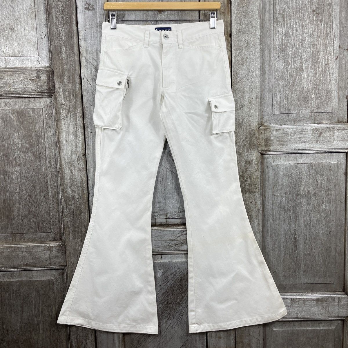 Designer × Japanese Brand × Vintage Rare🔥Vintage Japanese Brand Kaano Flare Denim Size 29" - 1 Thumbnail