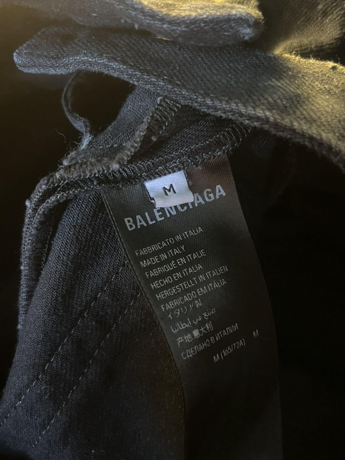 Balenciaga Balenciaga Super Destroyed Denim Jeans Size US 34 / EU 50 - 10 Thumbnail