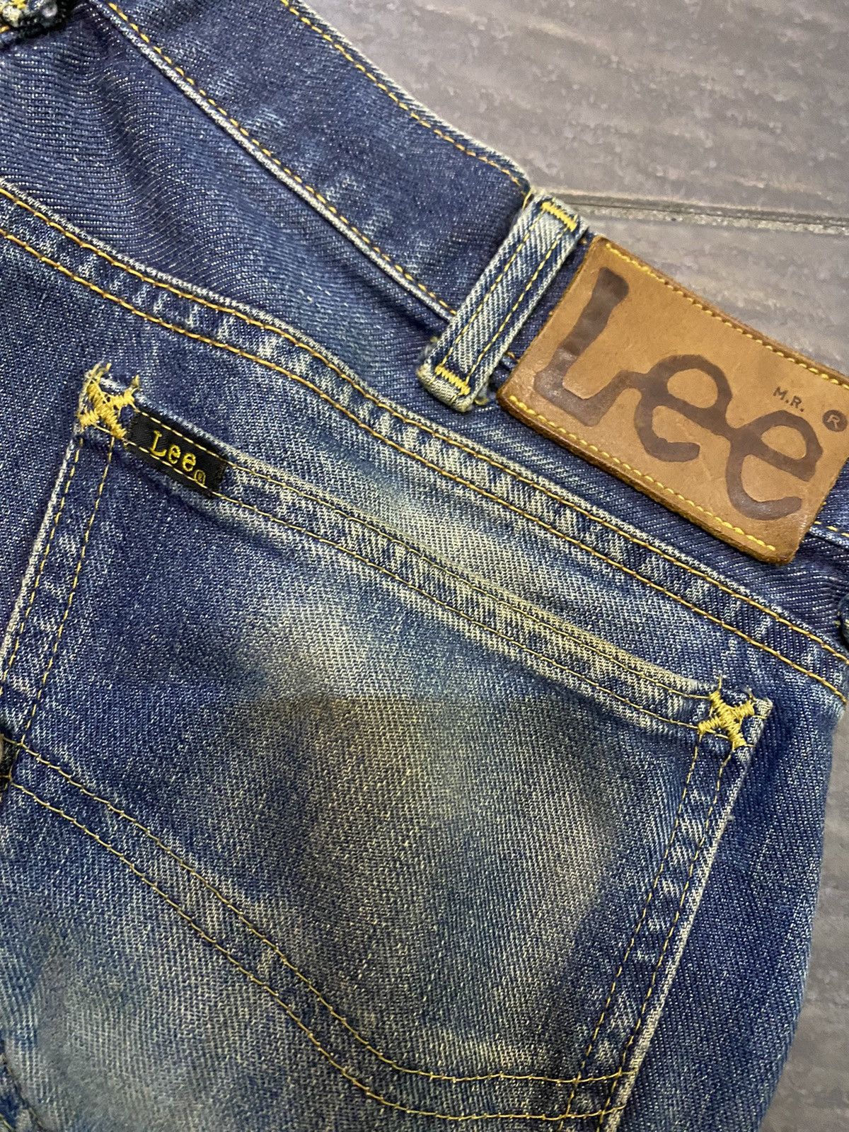Lee × Vintage Lee Riders Vintage selvedge like buggy Size US 35 - 4 Thumbnail