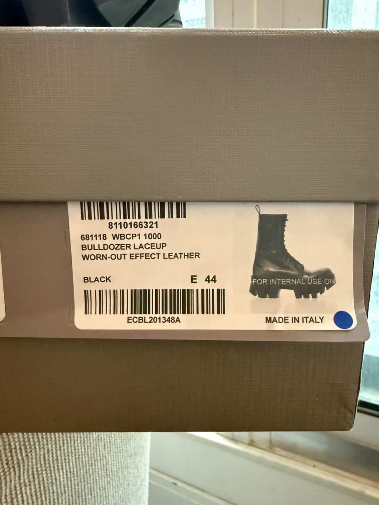 Balenciaga Balenciaga Bulldozer Boots Leather Brown 44/ US 11 Size US 11 / EU 44 - 8 Thumbnail