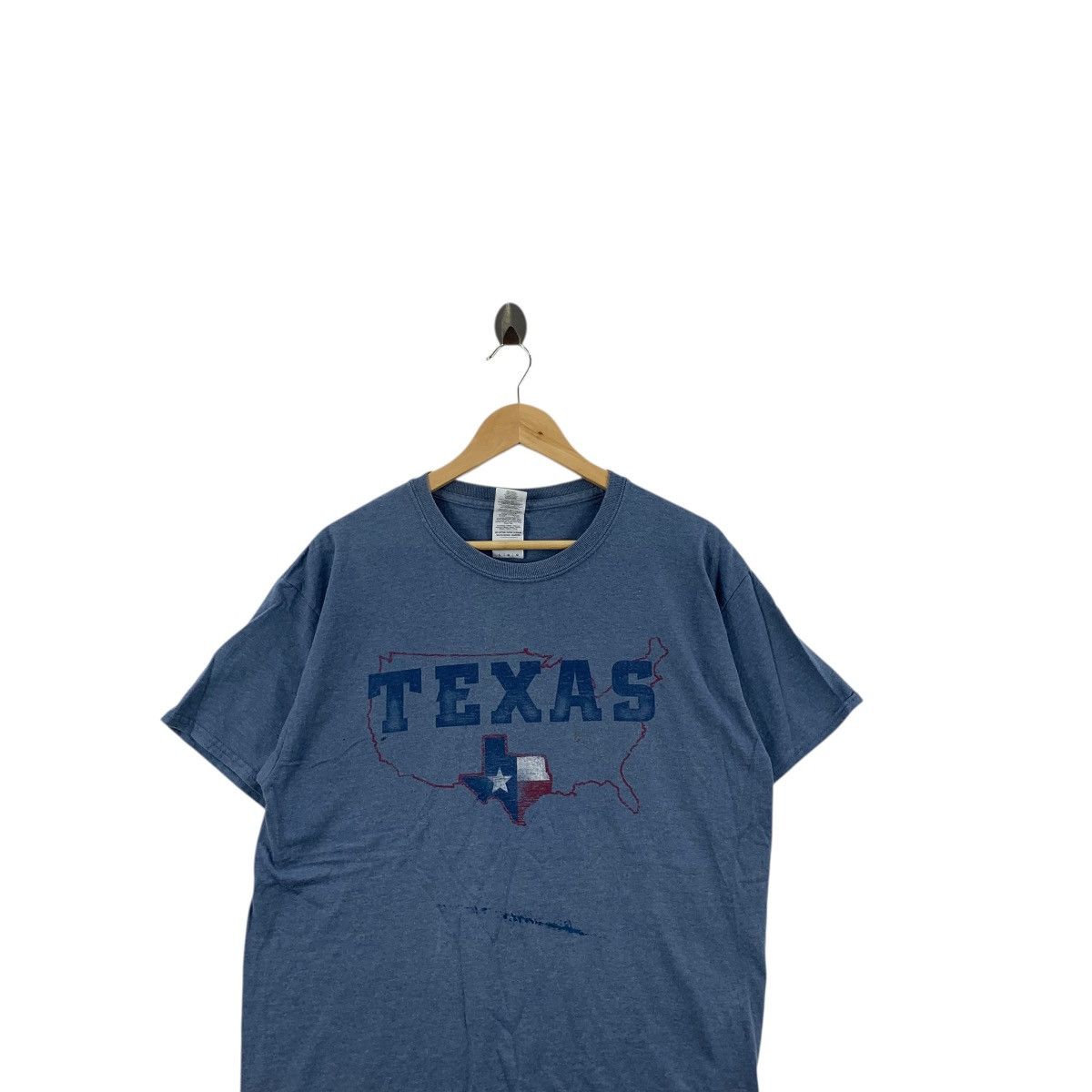 Vintage Vintage TEXAS USA MAPS Painter Splatter Design Tee Shirt Top Size US L / EU 52-54 / 3 - 2 Thumbnail
