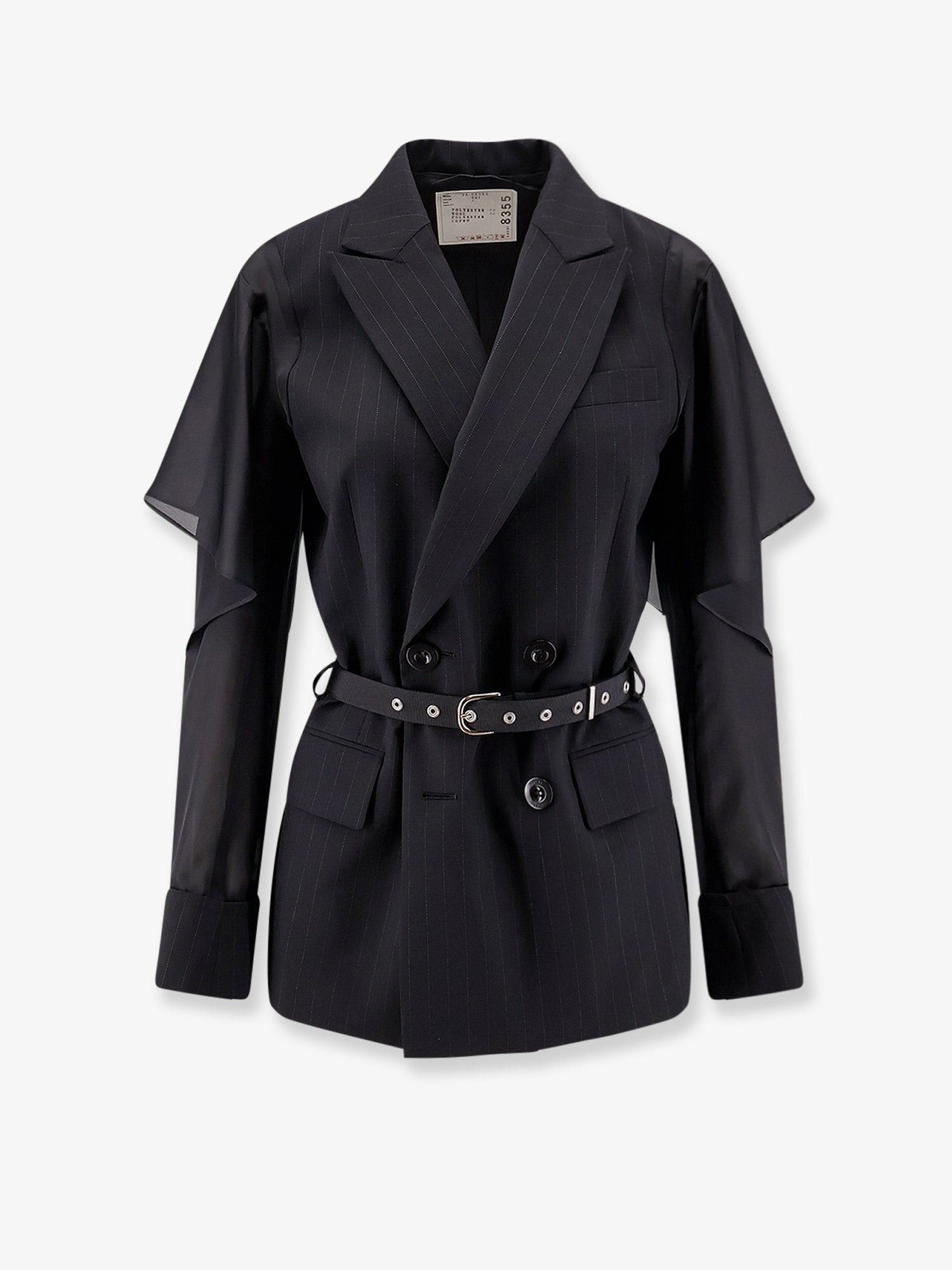 Sacai Chalk Stripe Blazer Size M / US 6-8 / IT 42-44 - 1 Thumbnail
