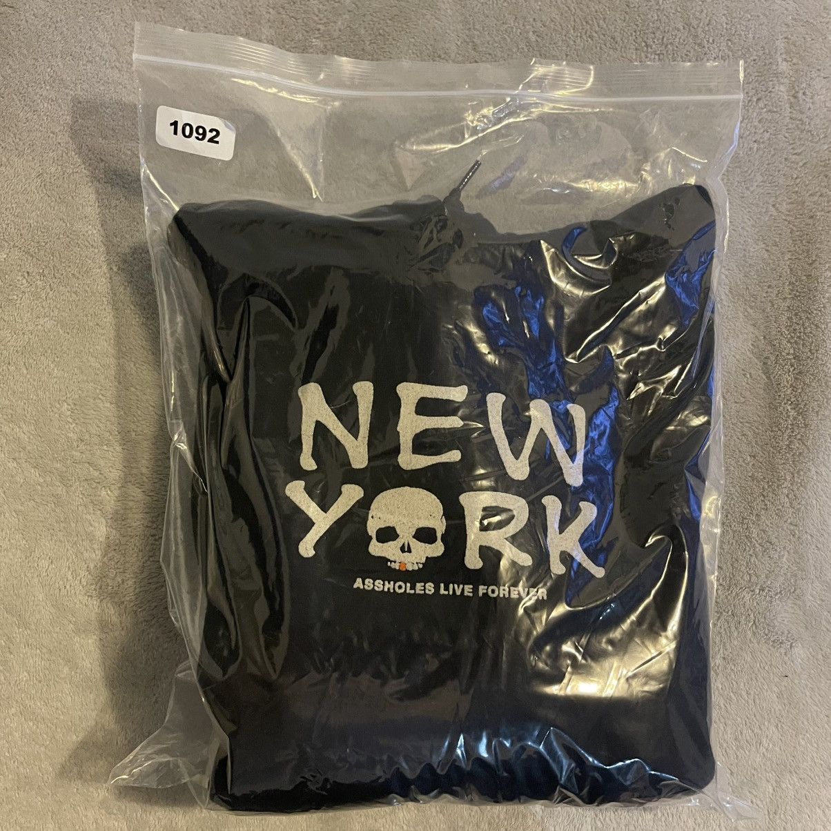 Other New York Hoodie Men Small Black Skull Sweatshirt Pullover Size US S / EU 44-46 / 1 - 8 Thumbnail