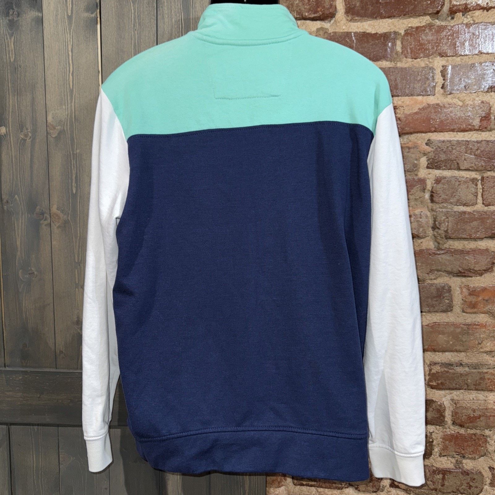 Chaps Chaps Color Block Fleece 1/4 Zip Sweatshirt XL Coastal Y2K Size US XL / EU 56 / 4 - 5 Thumbnail